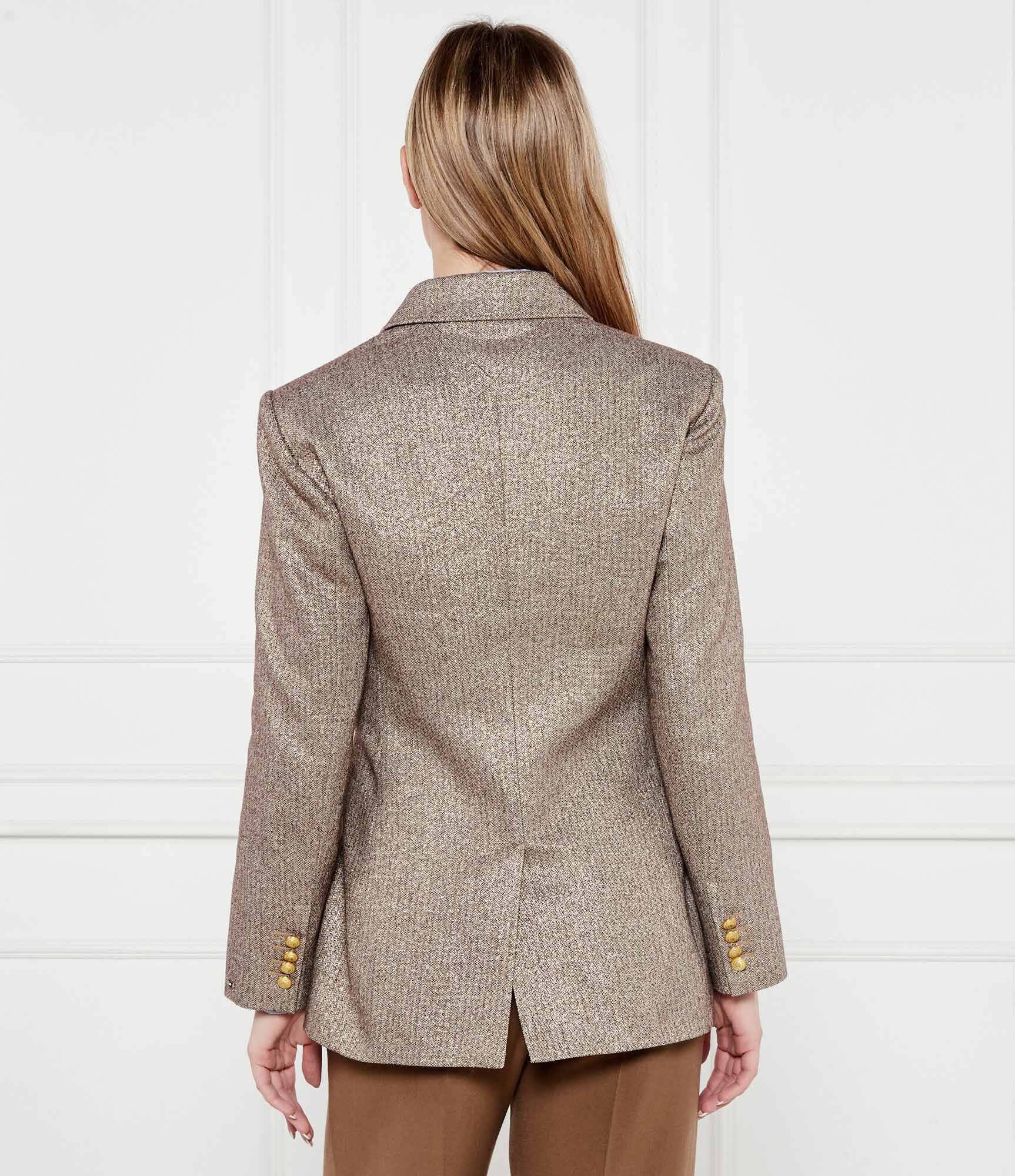 Tommy Hilfiger Sacou LUREX | Loose fit cu adaos de lână
