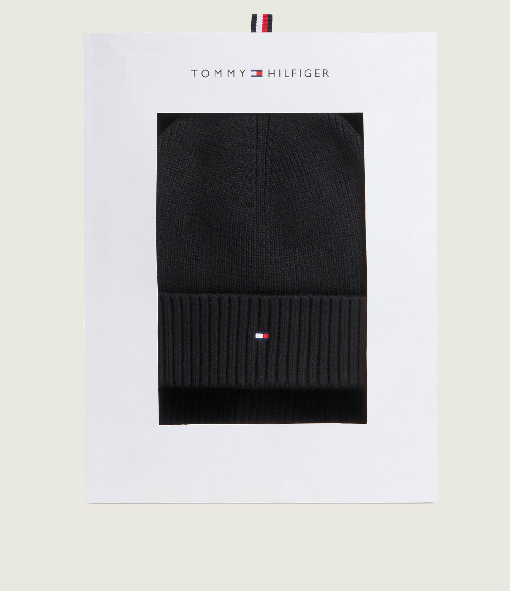 Tommy Hilfiger Șal + căciulă cu adaos de lână