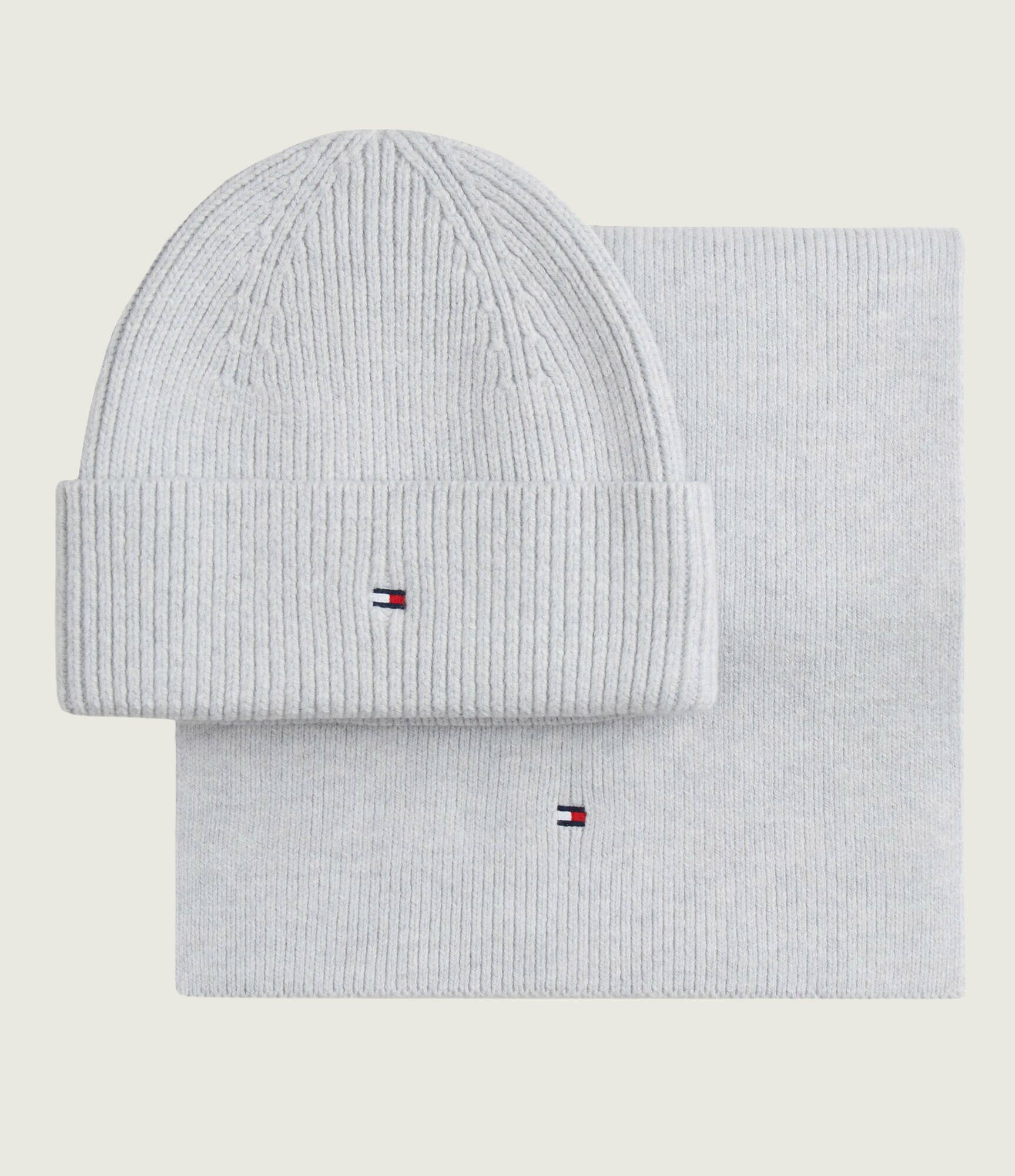 Tommy Hilfiger Șal + căciulă cu adaos de lână