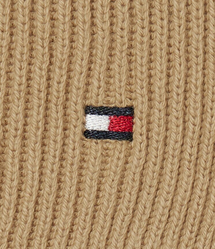Tommy Hilfiger Șal ESSENTIAL FLAG SCARF cu adaos de cașmir