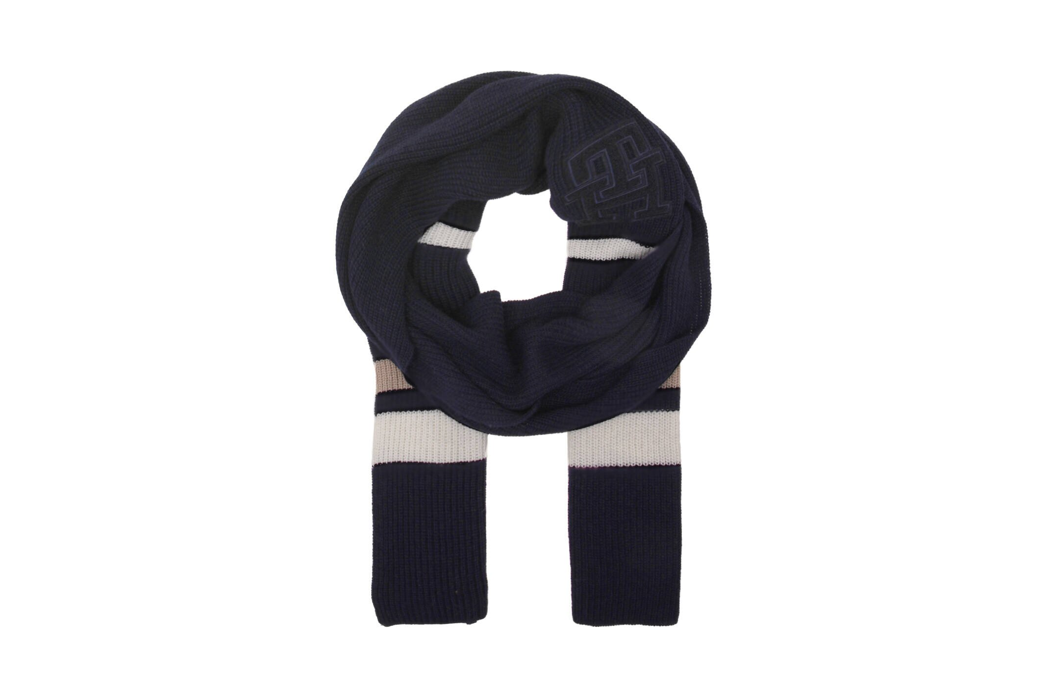 Tommy Hilfiger Șal TH MONOGRAM cu adaos de lână și cașmir