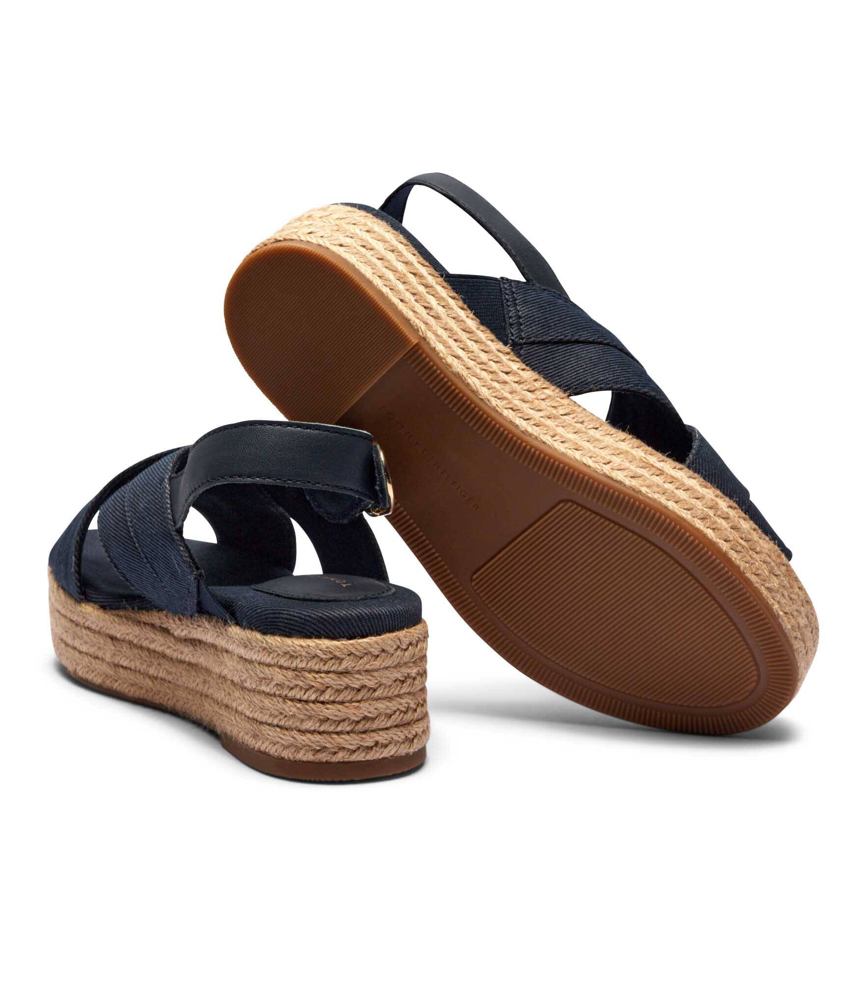 Tommy Hilfiger Sandale cu adaos de piele