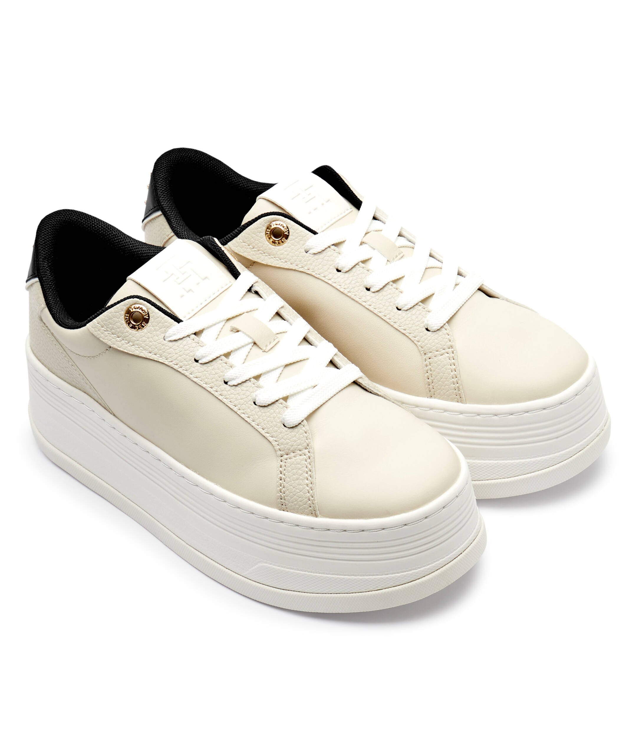 Tommy Hilfiger Sneakers cu adaos de piele