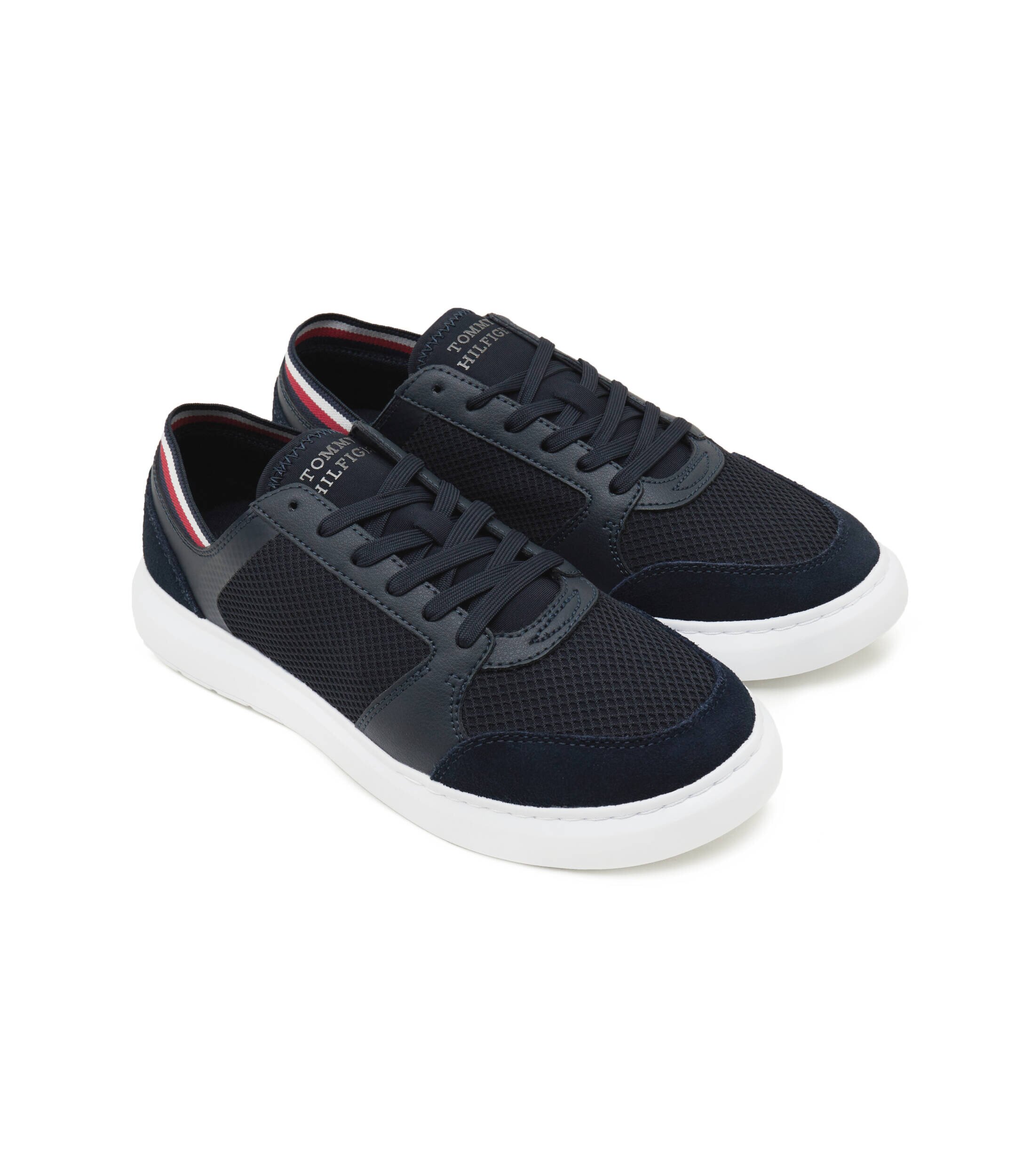Tommy Hilfiger Sneakers cu adaos de piele