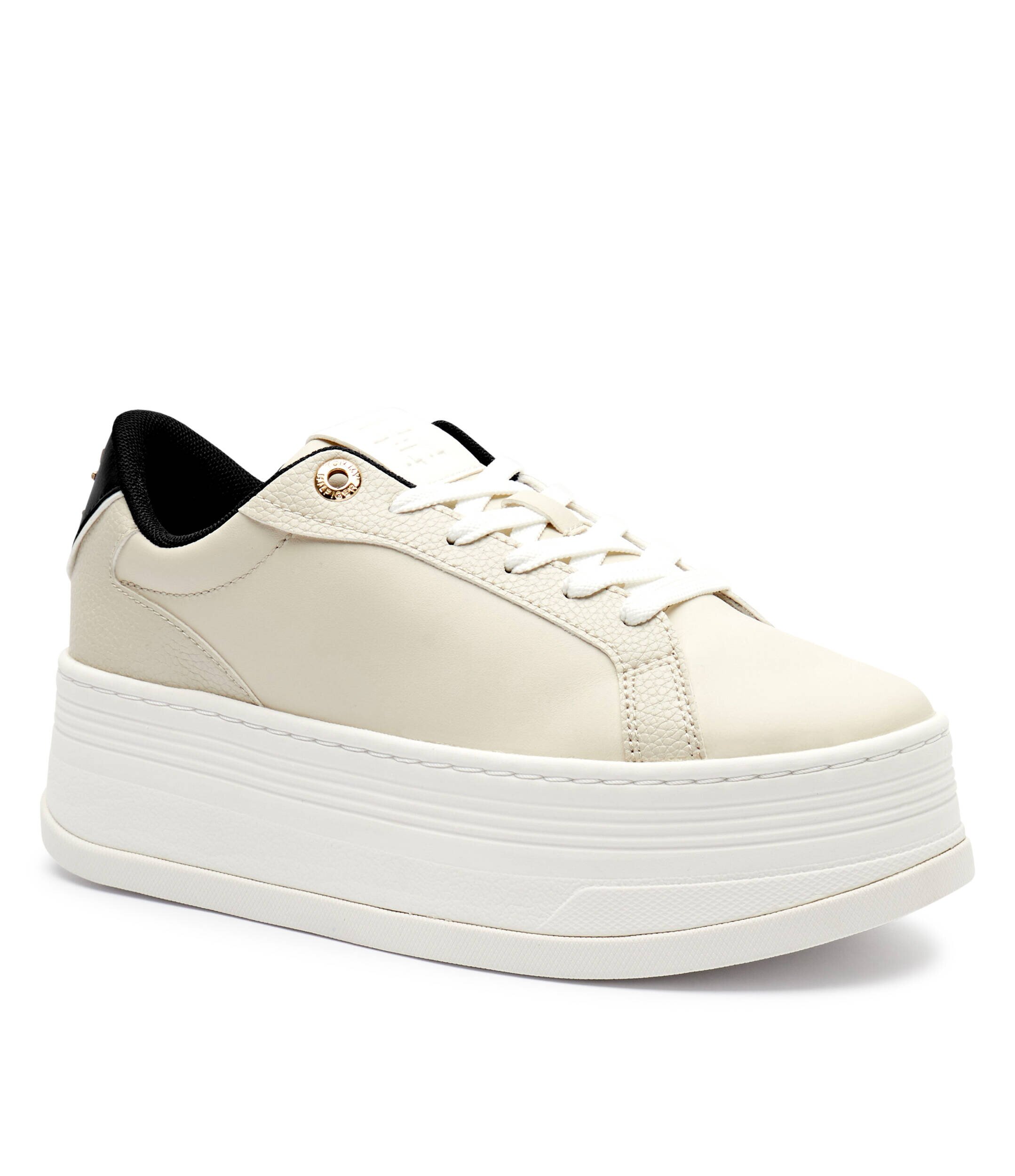 Tommy Hilfiger Sneakers cu adaos de piele