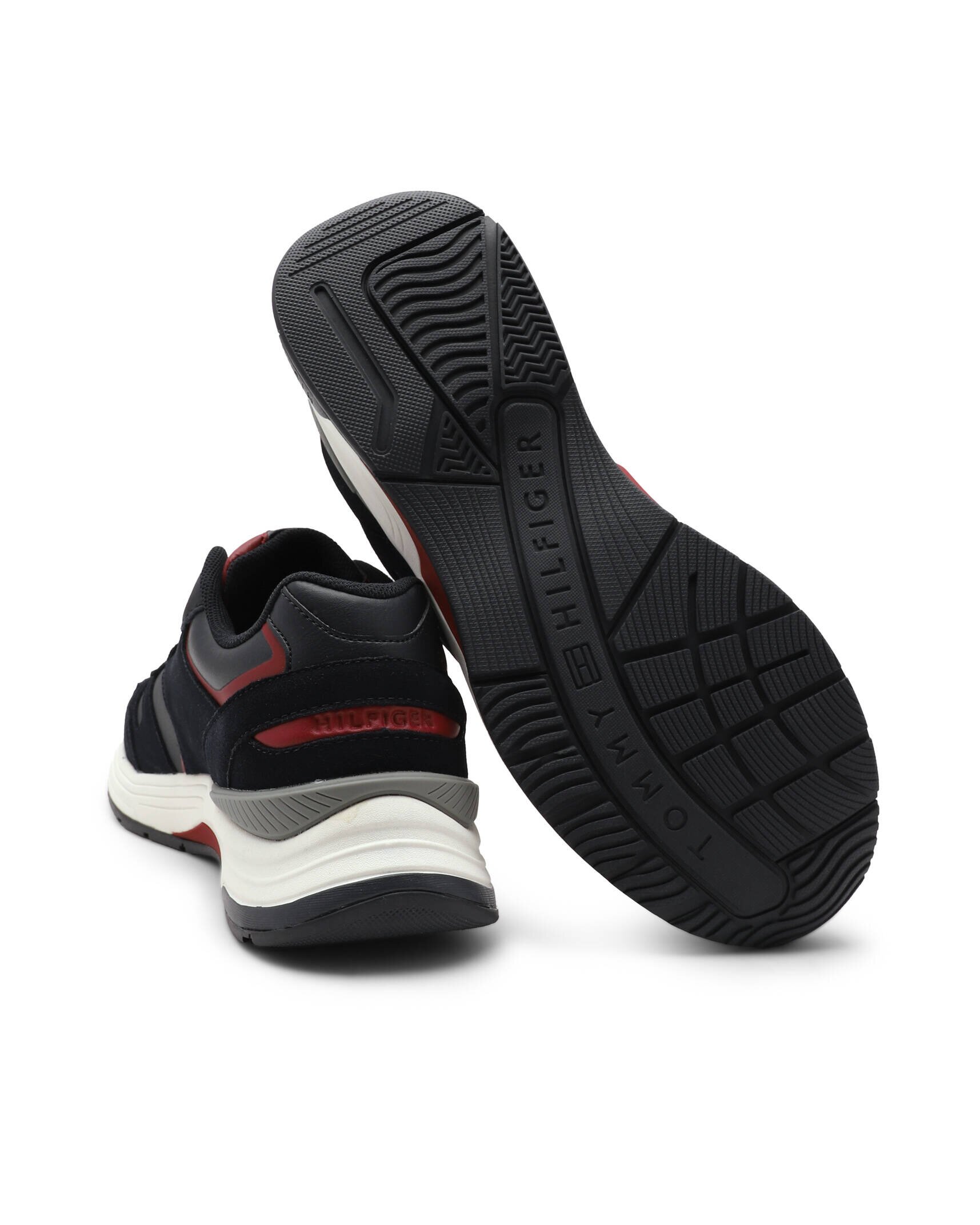 Tommy Hilfiger Sneakers MONOGRAM cu adaos de piele