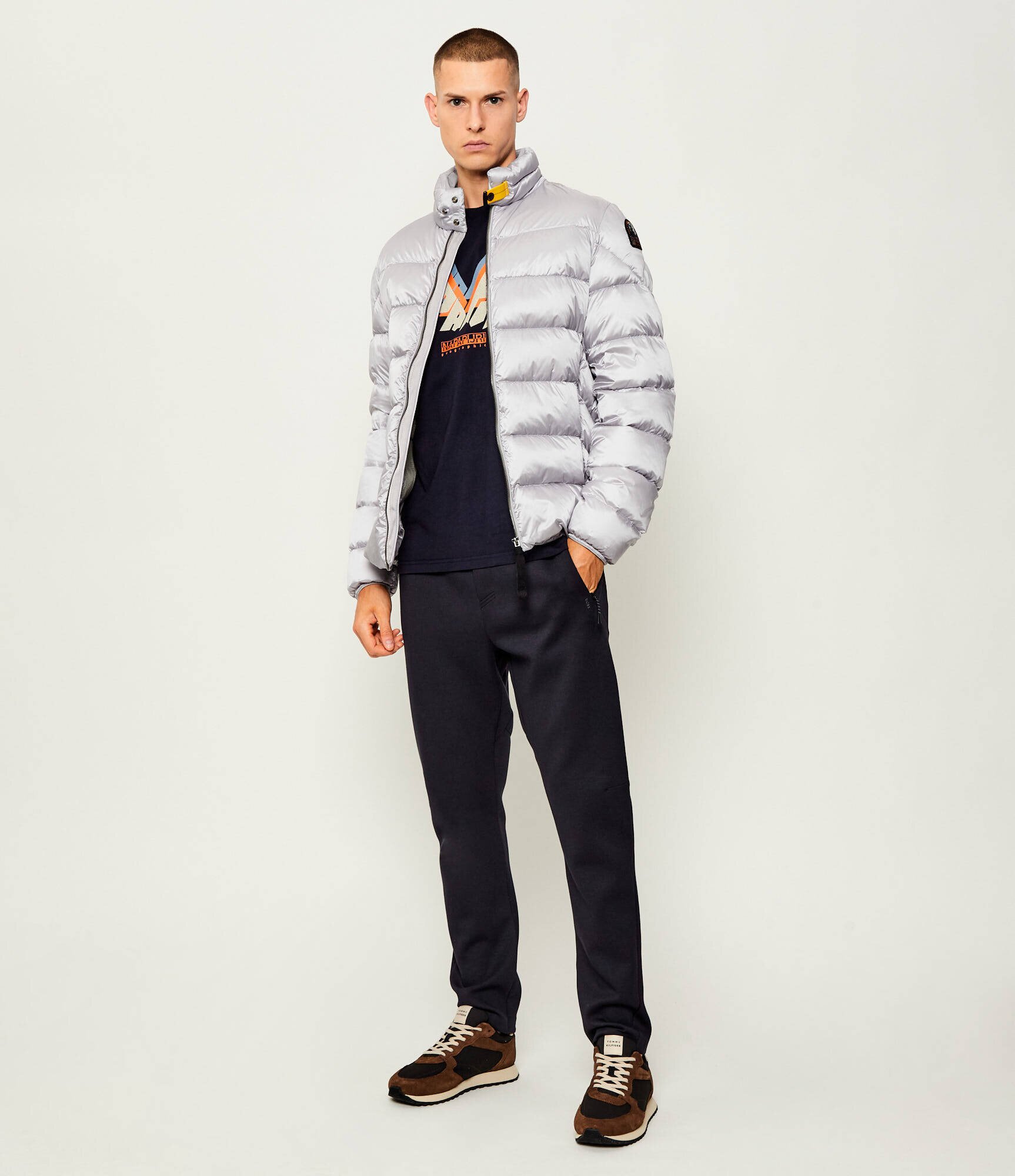 Tommy Hilfiger Sneakers New Runner | piele întoarsă
