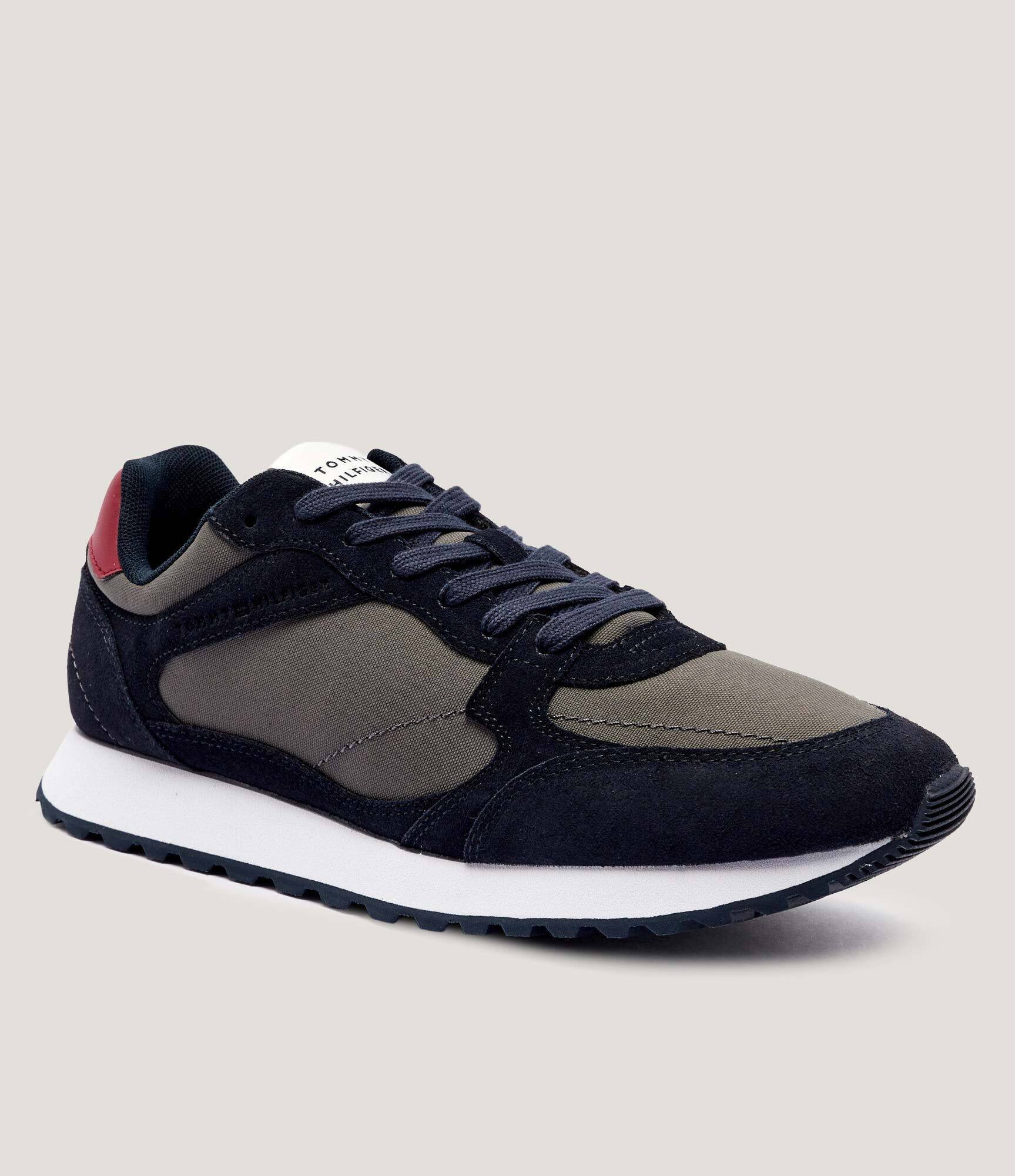 Tommy Hilfiger Sneakers New Runner | piele întoarsă