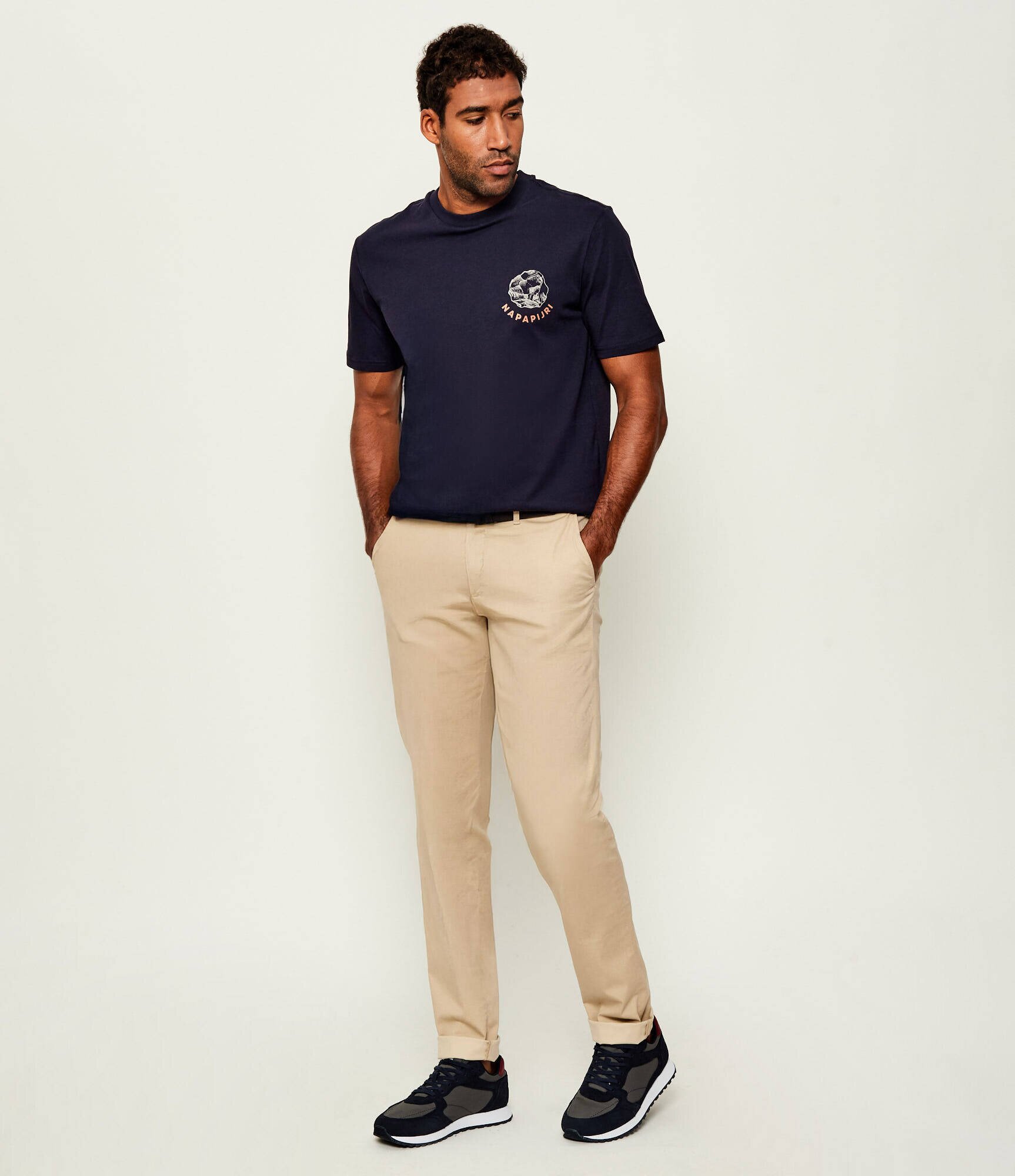 Tommy Hilfiger Sneakers New Runner | piele întoarsă