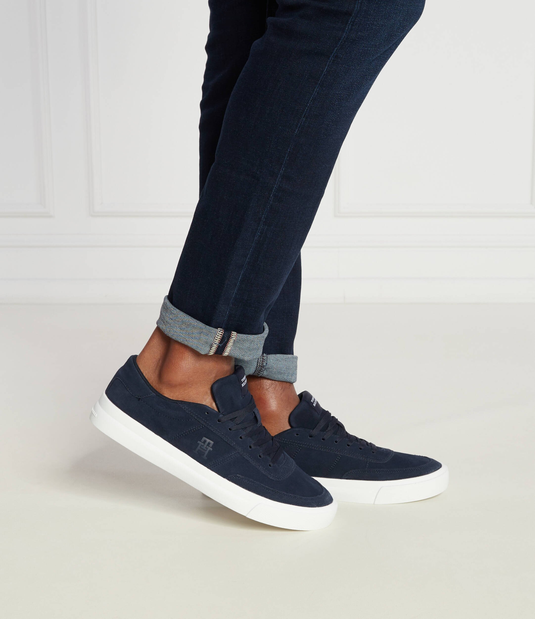 Tommy Hilfiger Sneakers | piele întoarsă