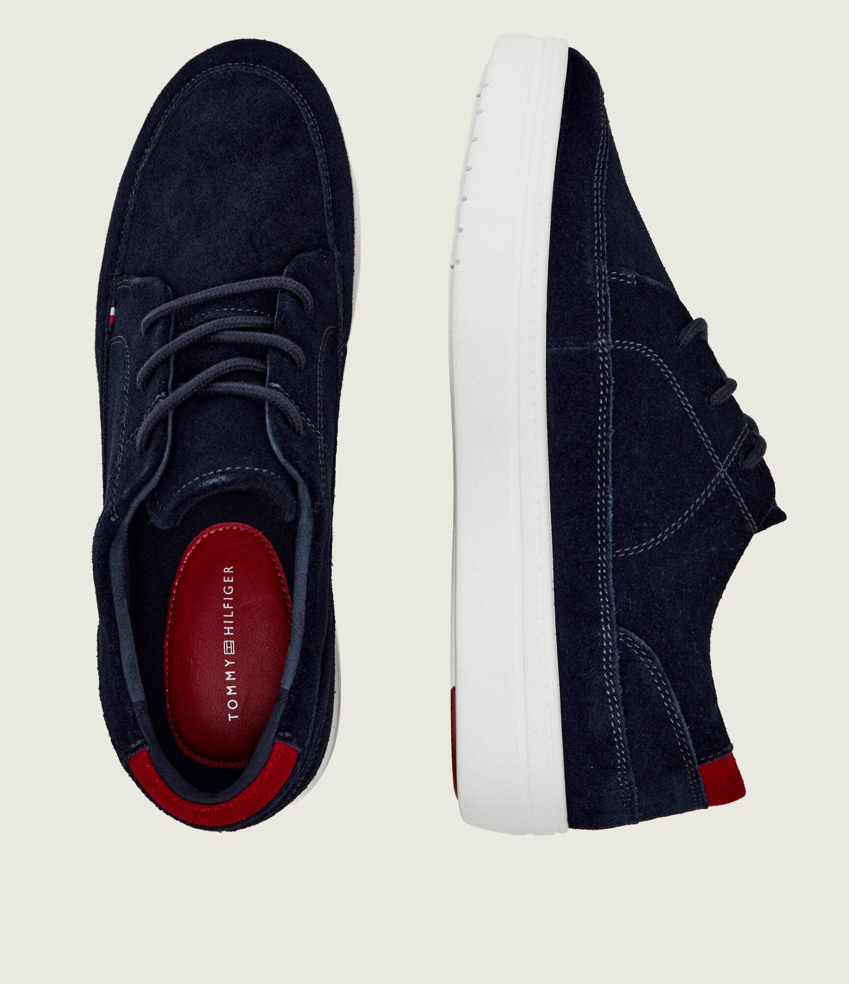 Tommy Hilfiger Sneakers | piele întoarsă