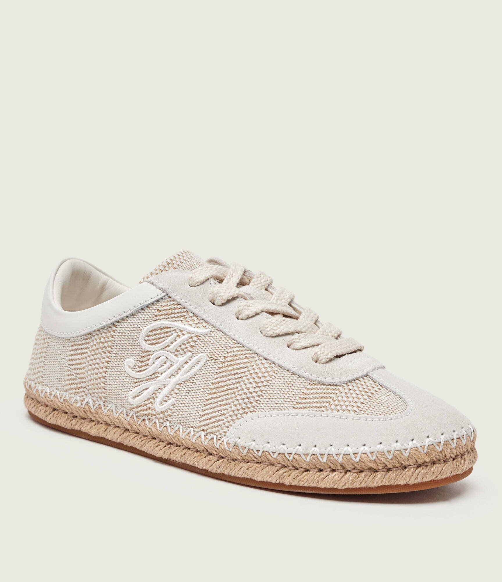 Tommy Hilfiger Sneakers | piele întoarsă | cu adaos de in