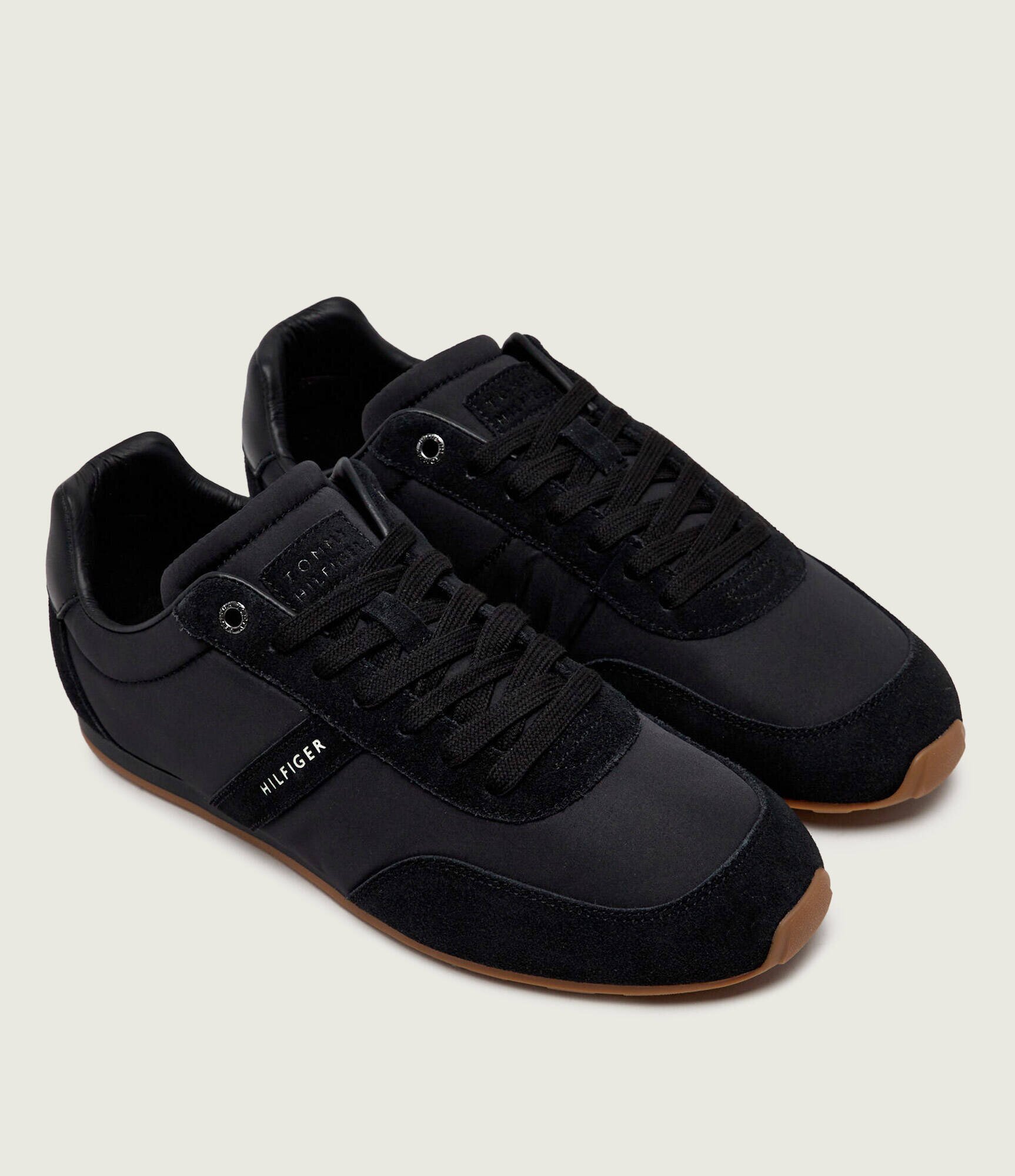Tommy Hilfiger Sneakers RUN ICON SUMMER MIX | piele întoarsă