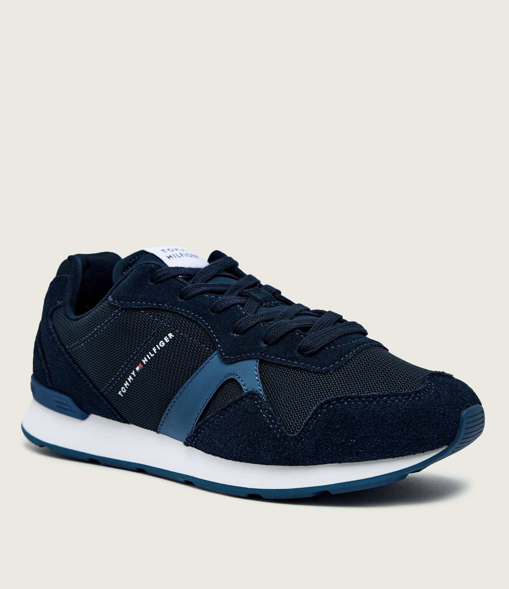 Tommy Hilfiger Sneakers RUNNER ICON MIX | piele întoarsă