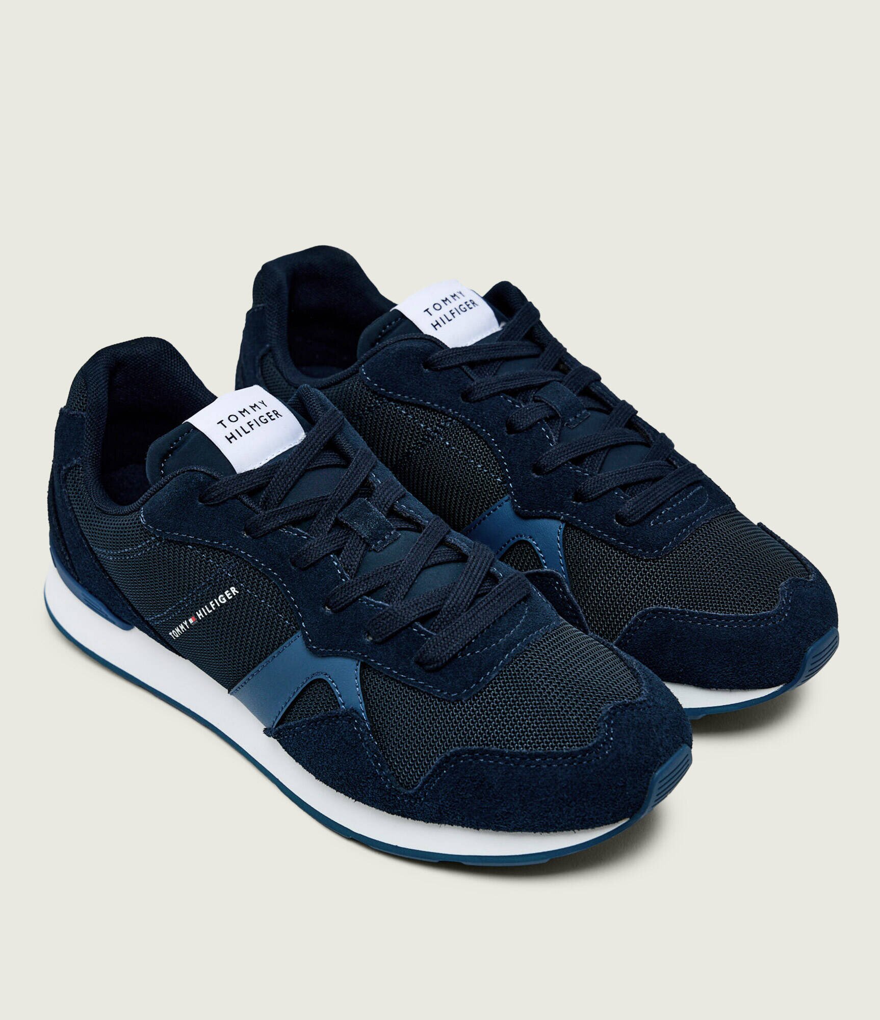 Tommy Hilfiger Sneakers RUNNER ICON MIX | piele întoarsă