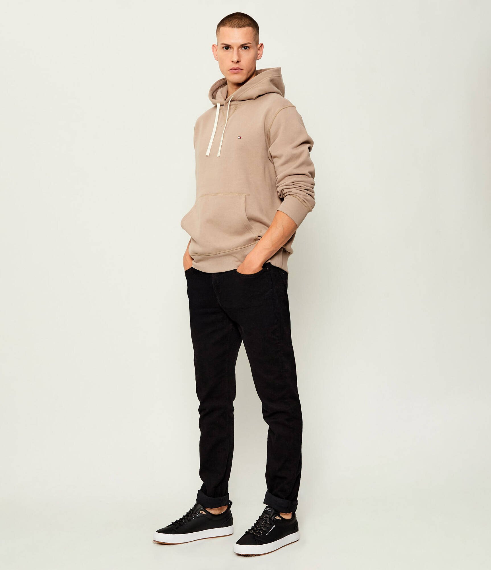 Tommy Hilfiger Sneakers VULC cu adaos de piele