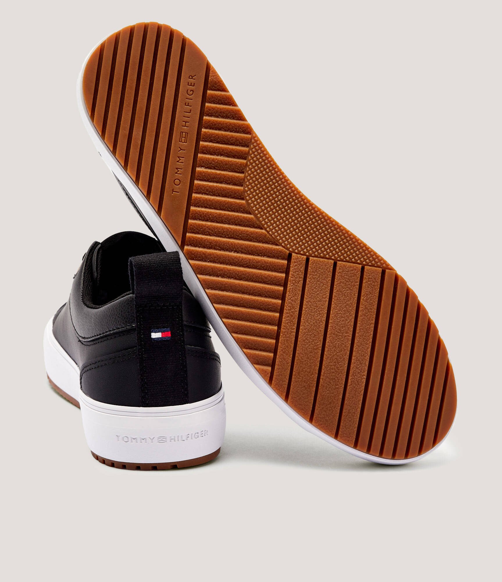 Tommy Hilfiger Sneakers VULC cu adaos de piele