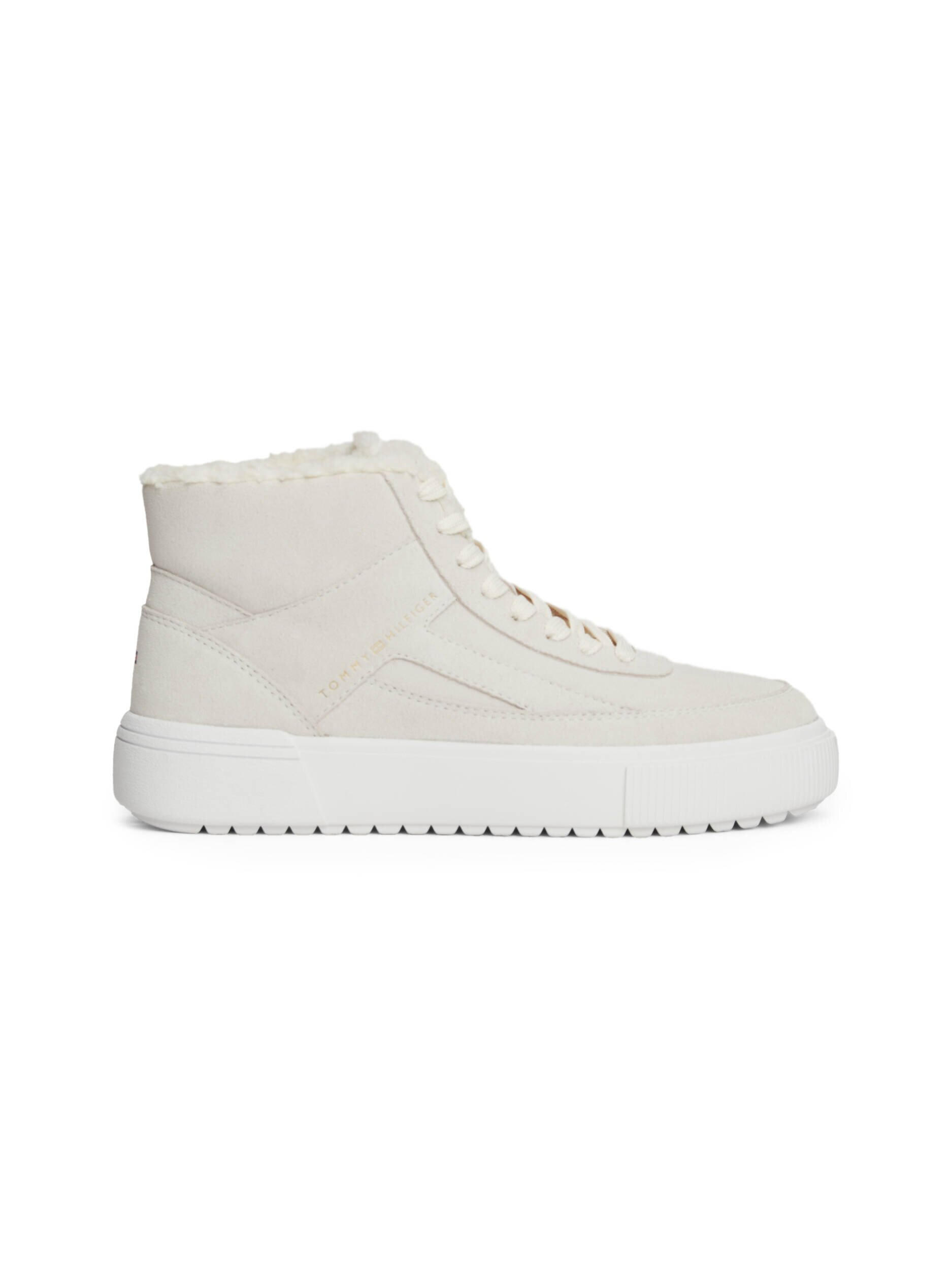 Tommy Hilfiger Sneakers Vulc | piele întoarsă | shearling