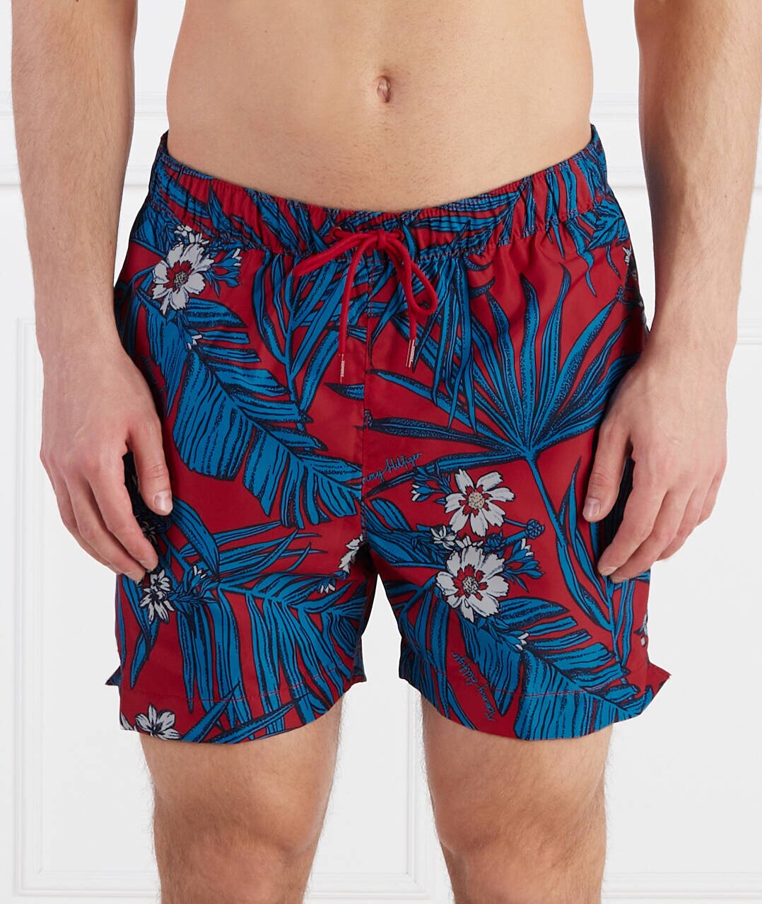 Tommy Hilfiger Șorți de baie MEDIUM DRAWSTRING PRINT | Regular Fit