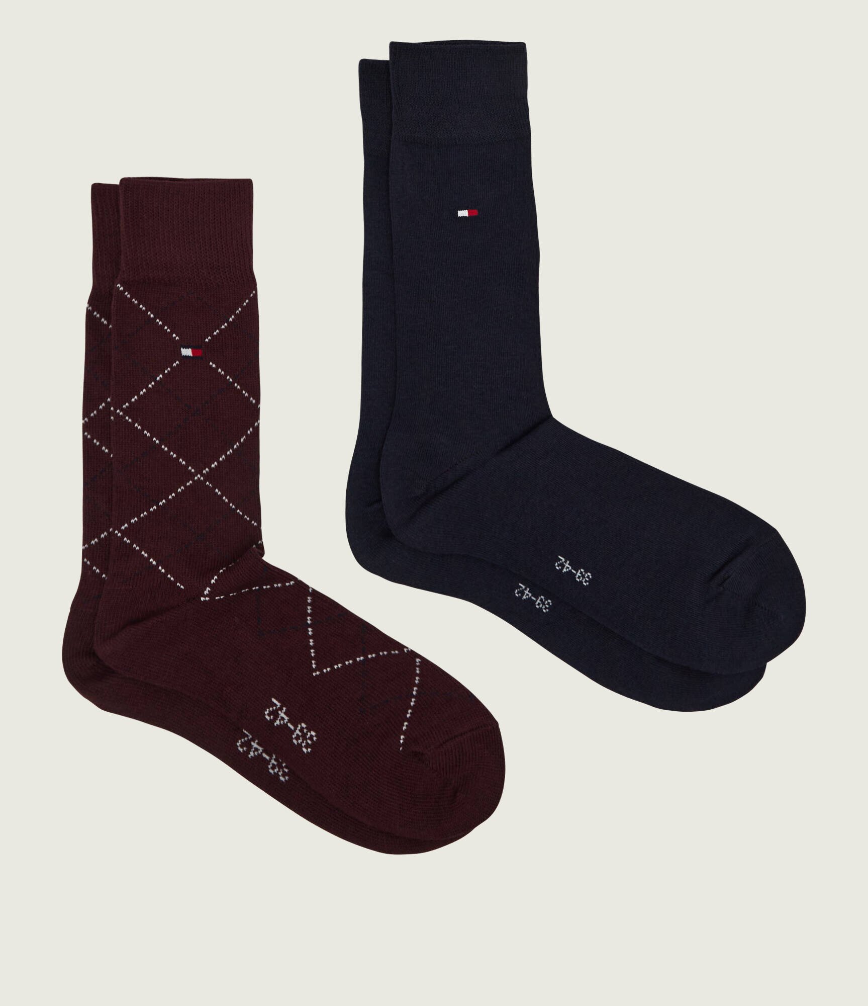 Tommy Hilfiger Șosete 2-pack Argyle