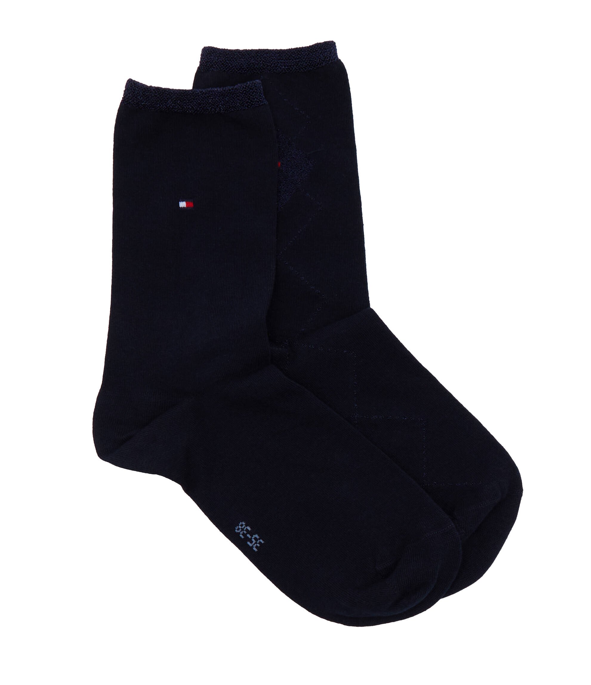 Tommy Hilfiger Șosete 2-pack SHINY ARGYLE