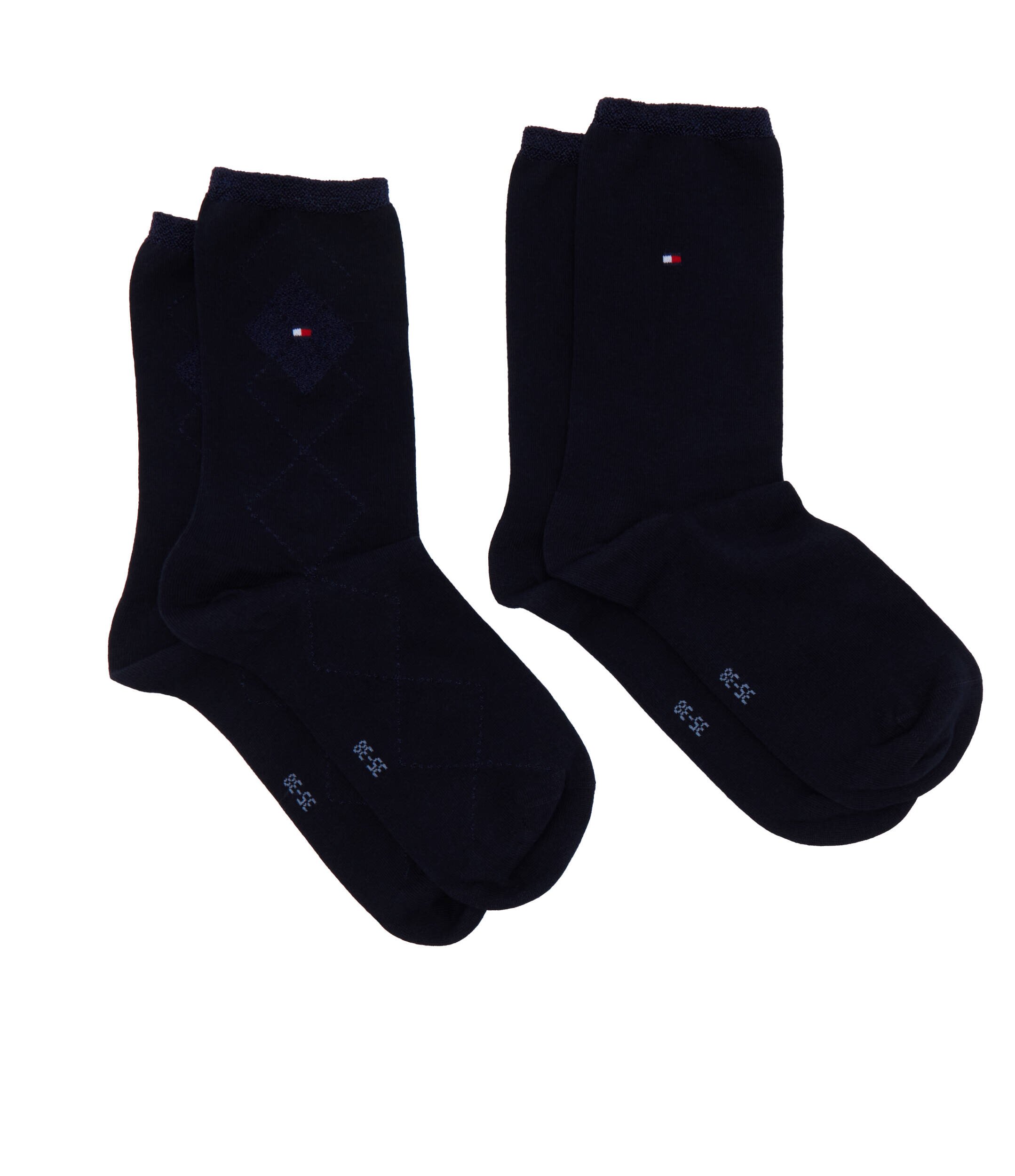 Tommy Hilfiger Șosete 2-pack SHINY ARGYLE