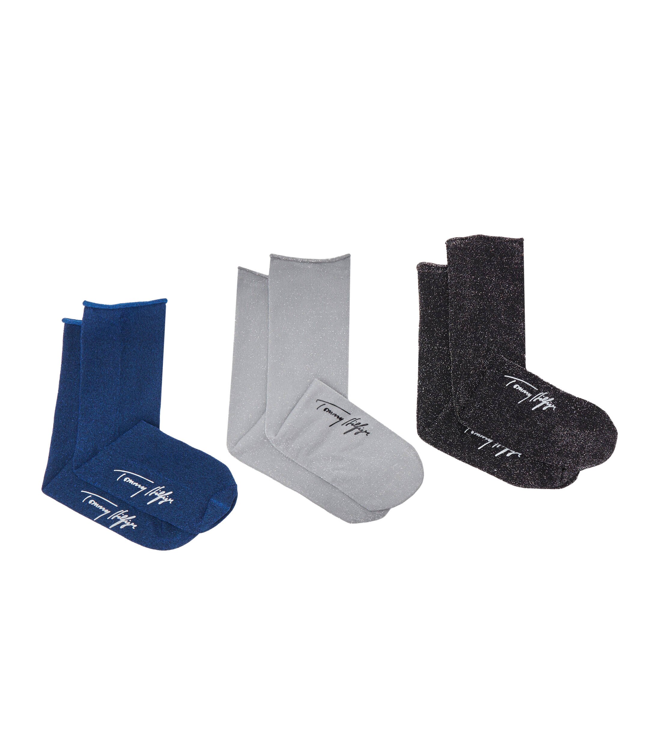 Tommy Hilfiger Șosete 3-pack GLITTER GIFTING