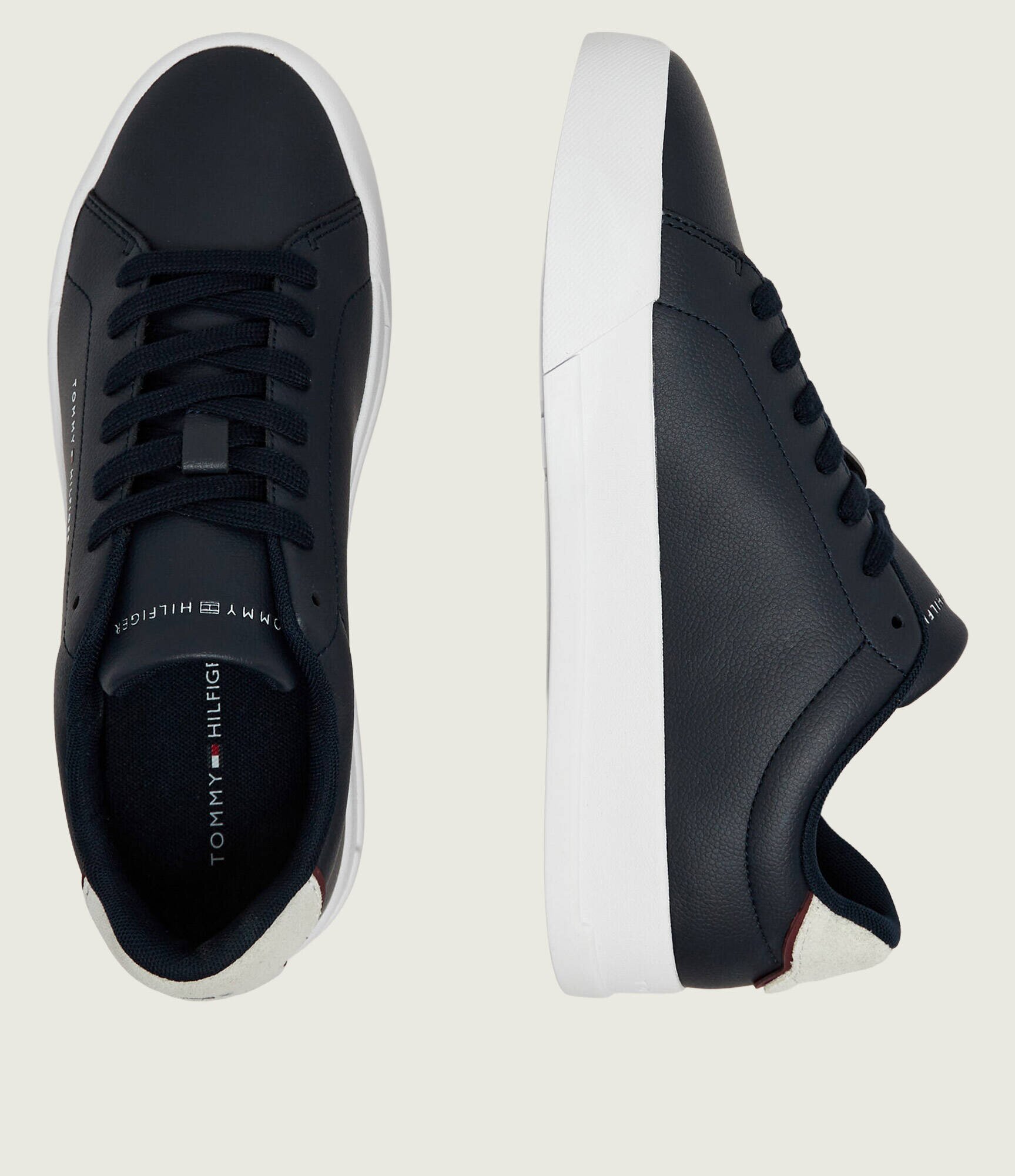 Tommy Hilfiger Teniși din piele