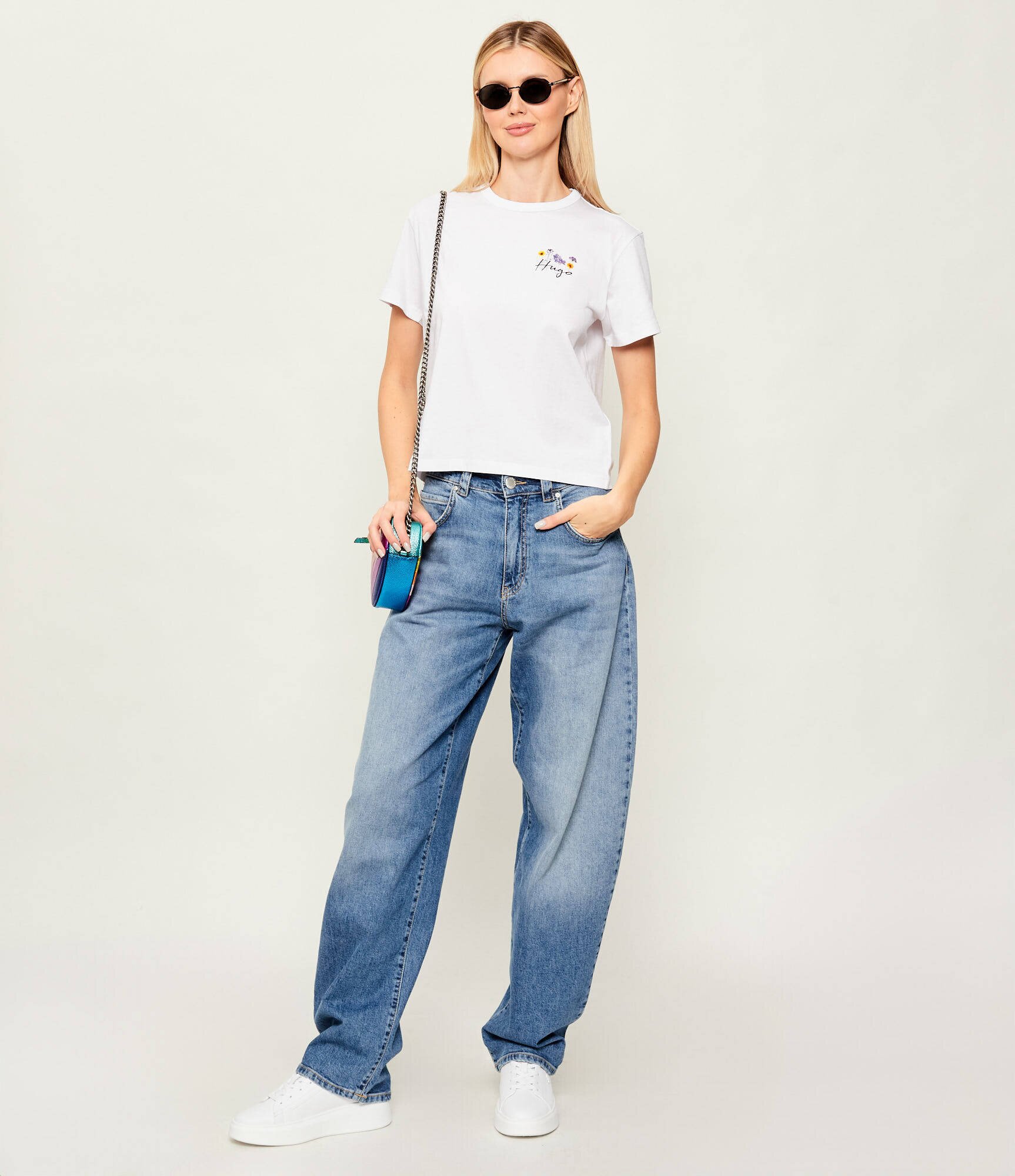 Tommy Hilfiger Teniși din piele