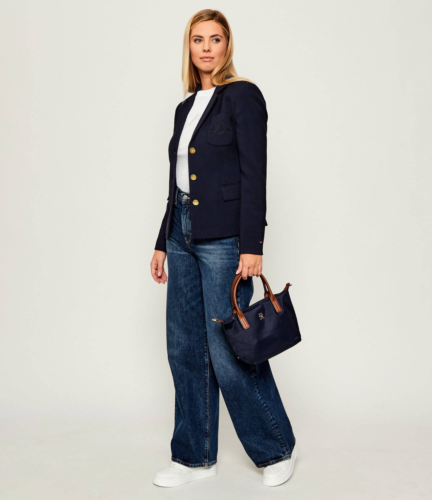 Tommy Hilfiger Teniși din piele