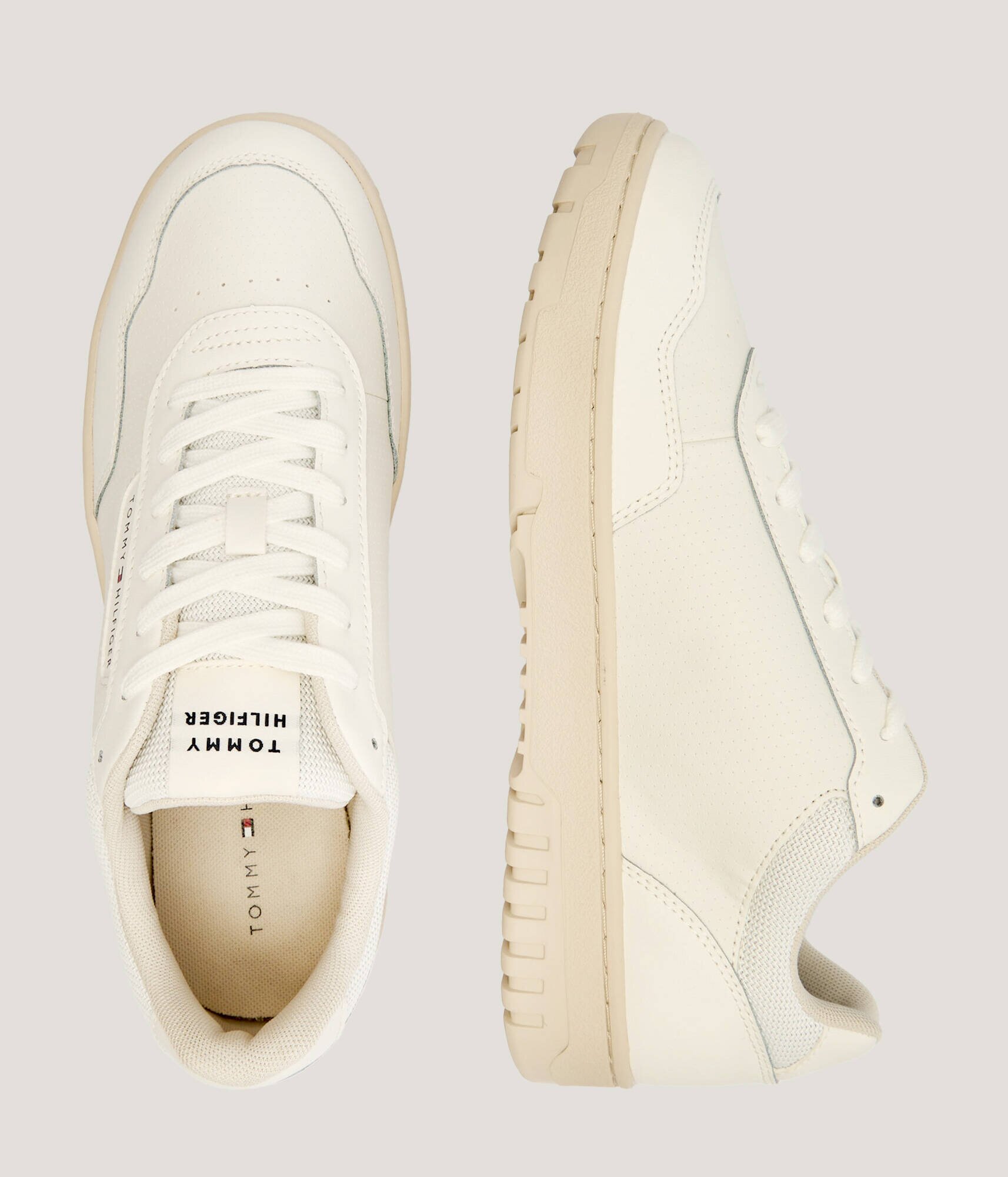 Tommy Hilfiger Teniși din piele BASKET CORE