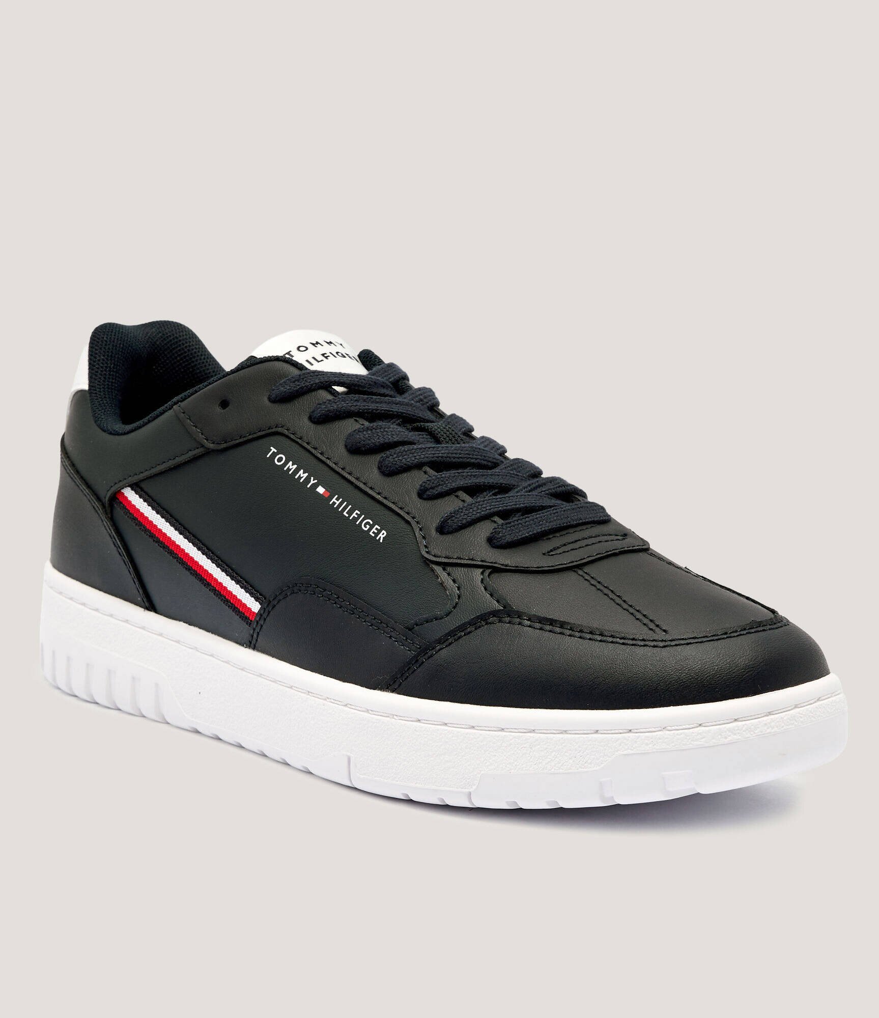 Tommy Hilfiger Teniși din piele BASKET CORE