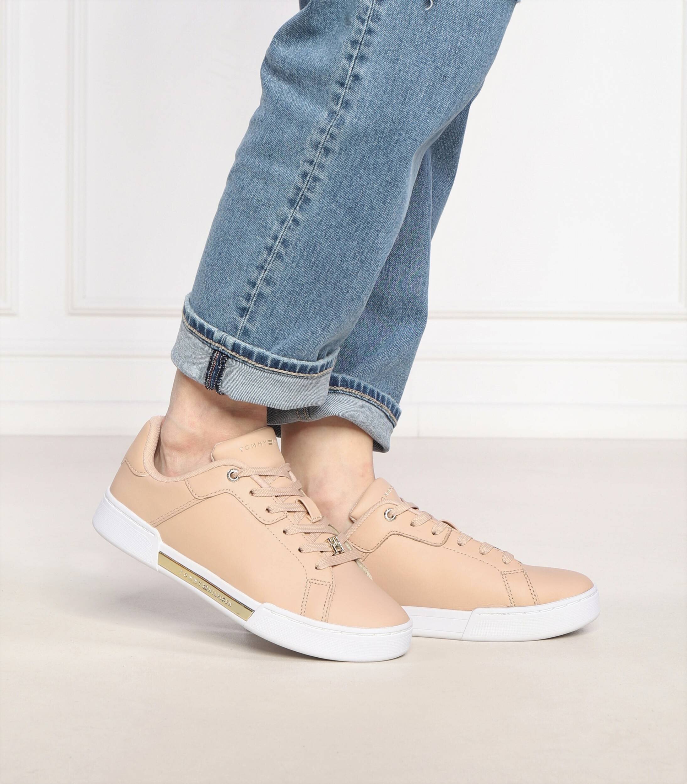 Tommy Hilfiger Teniși din piele Court