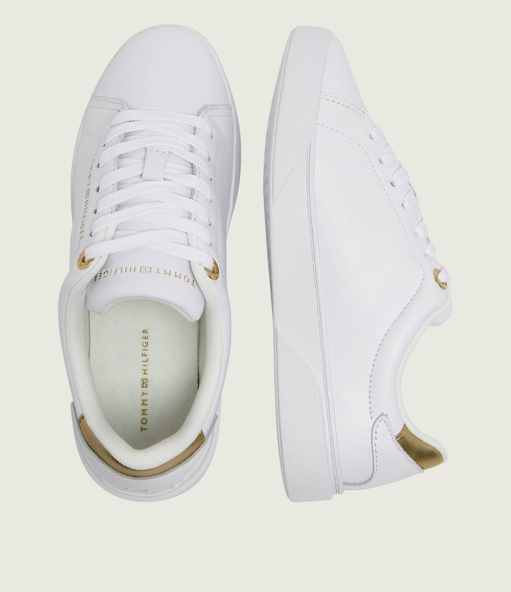 Tommy Hilfiger Teniși din piele ESSENTIAL CHIC