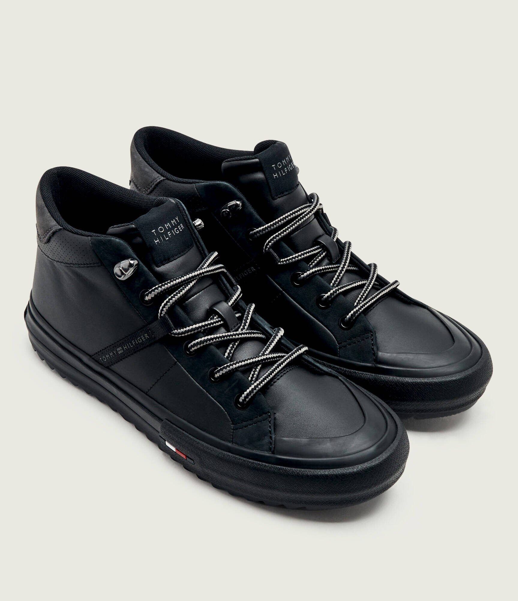 Tommy Hilfiger Teniși din piele Harlem Sreet Cleat Winter
