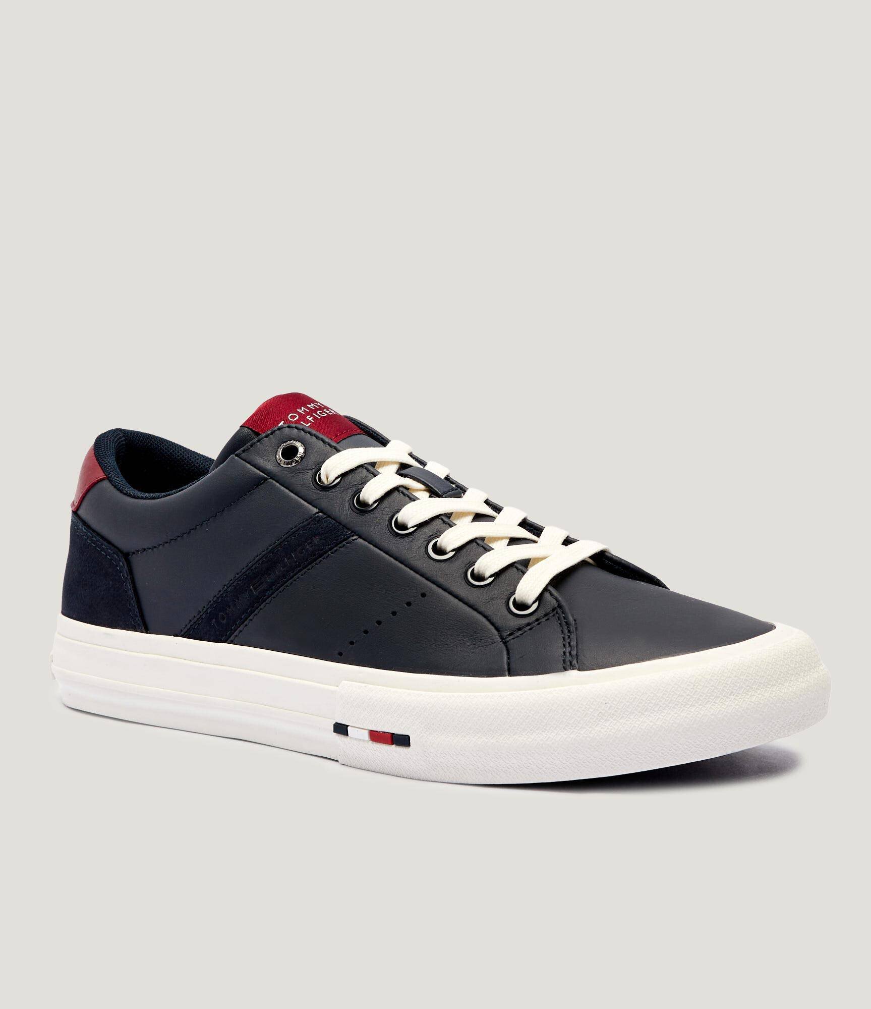 Tommy Hilfiger Teniși din piele HI VULC LTH STREET