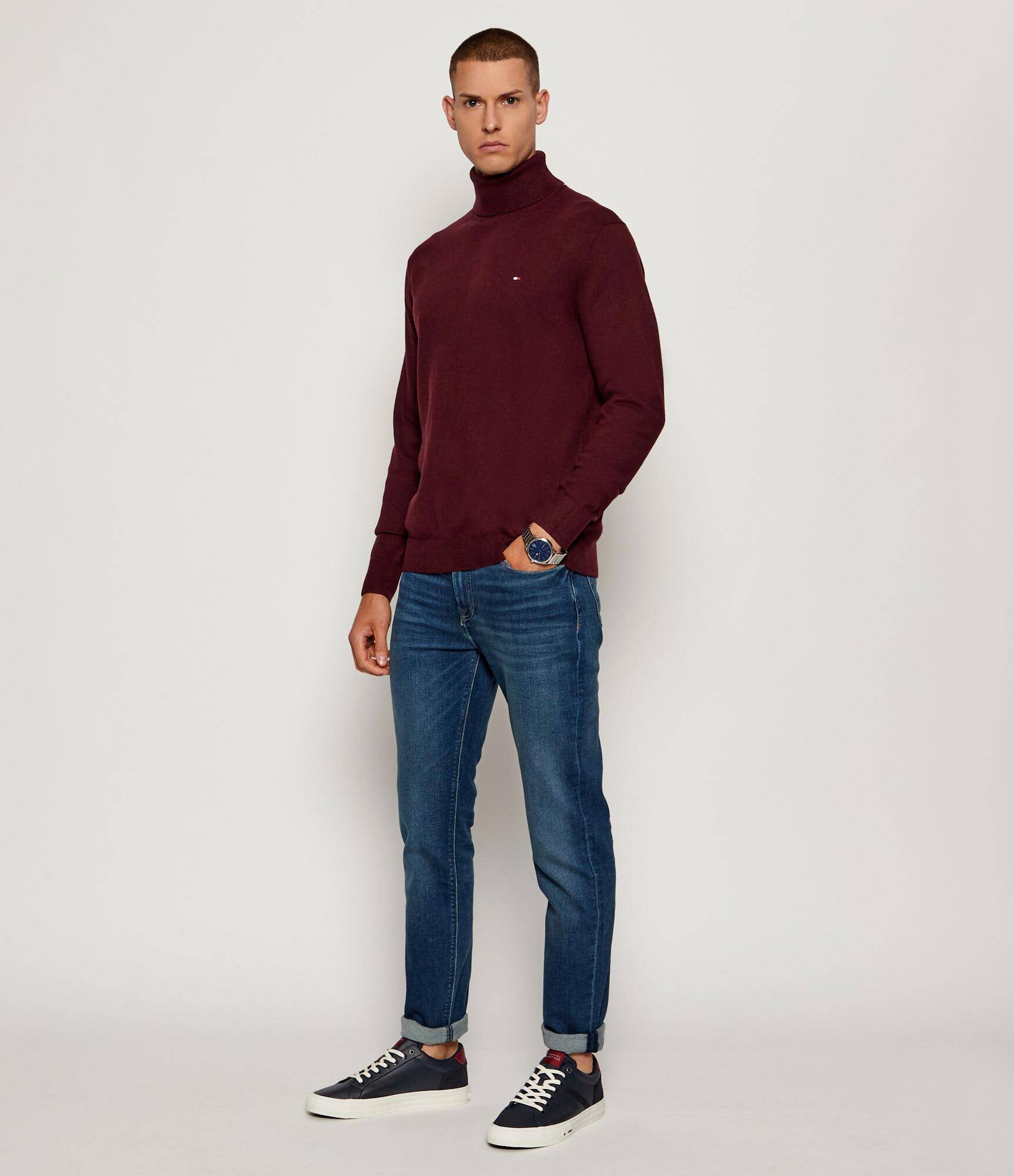 Tommy Hilfiger Teniși din piele HI VULC LTH STREET