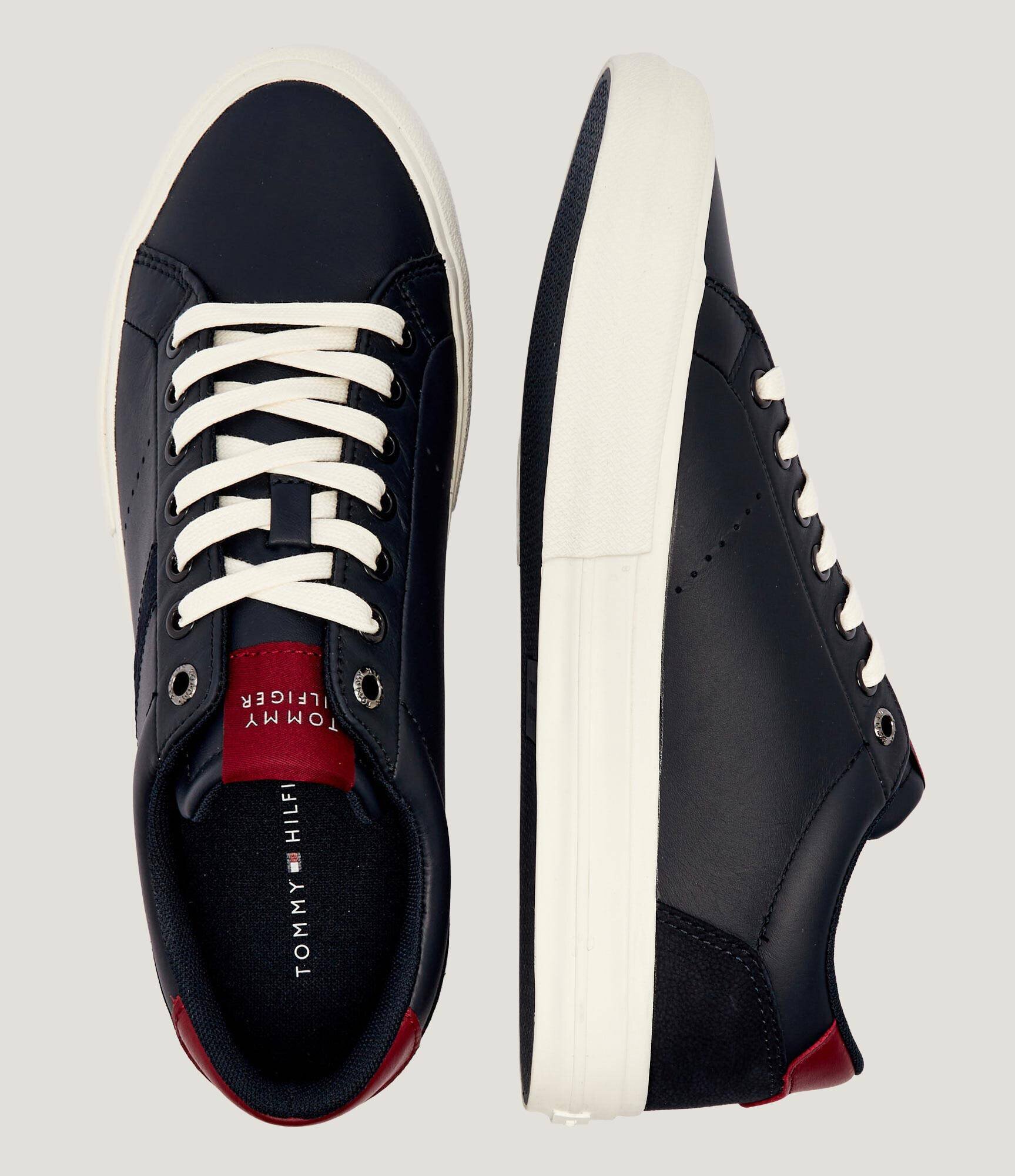 Tommy Hilfiger Teniși din piele HI VULC LTH STREET