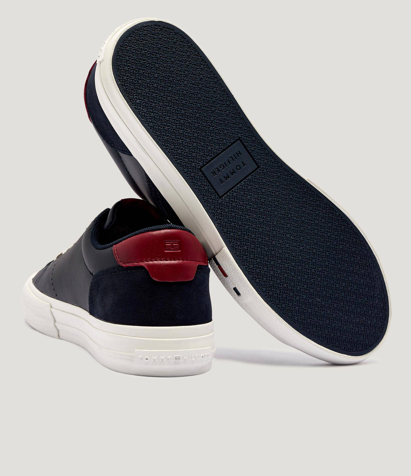 Tommy Hilfiger Teniși din piele HI VULC LTH STREET