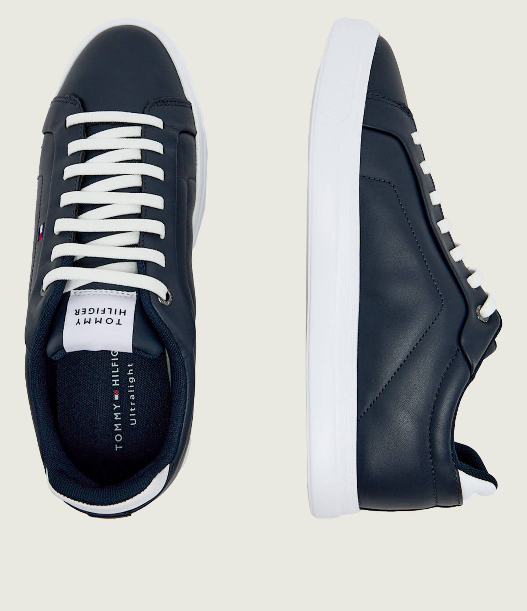Tommy Hilfiger Teniși din piele Icon Court