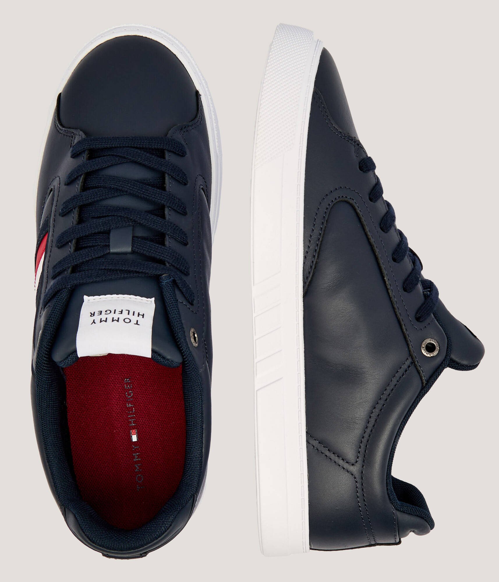 Tommy Hilfiger Teniși din piele ICON COURT