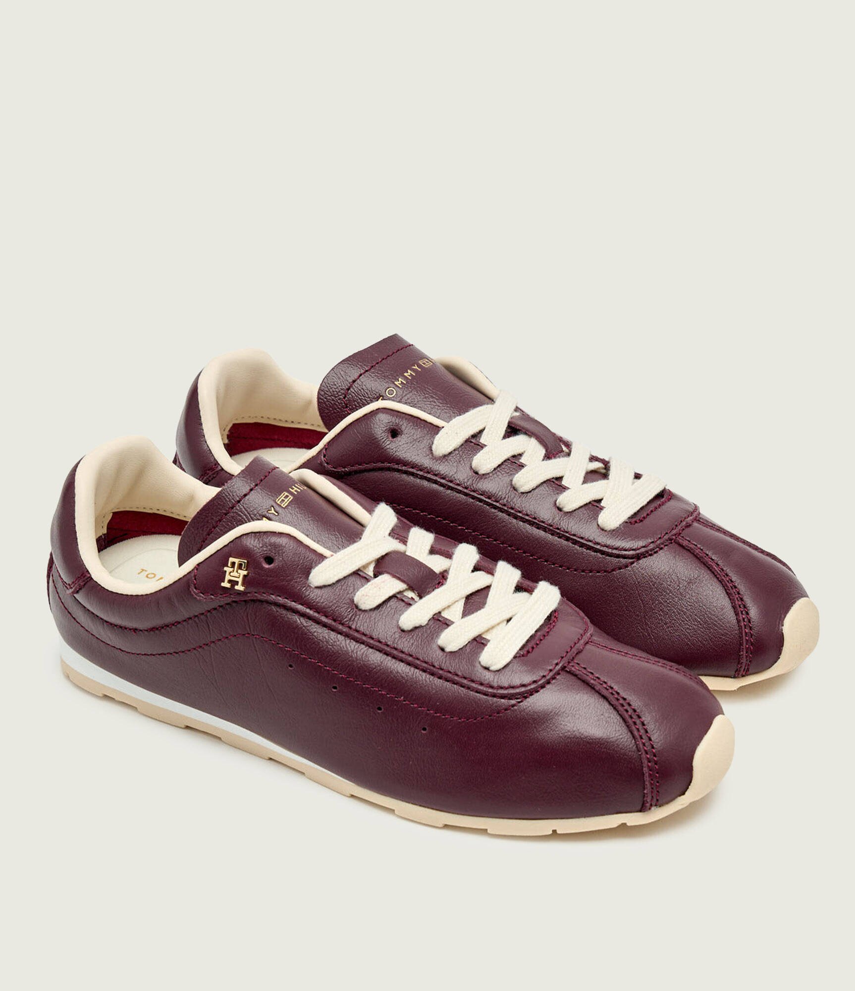 Tommy Hilfiger Teniși din piele LOW PROFILE RUNNER