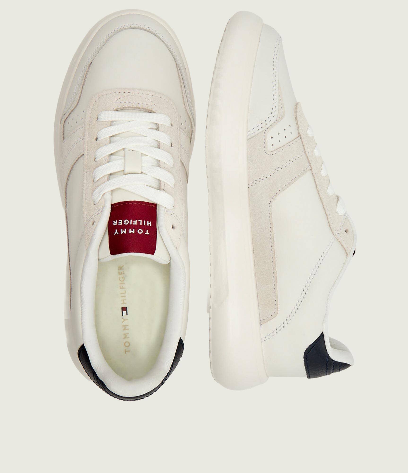 Tommy Hilfiger Teniși din piele MODERN LIGHTCUP | piele întoarsă