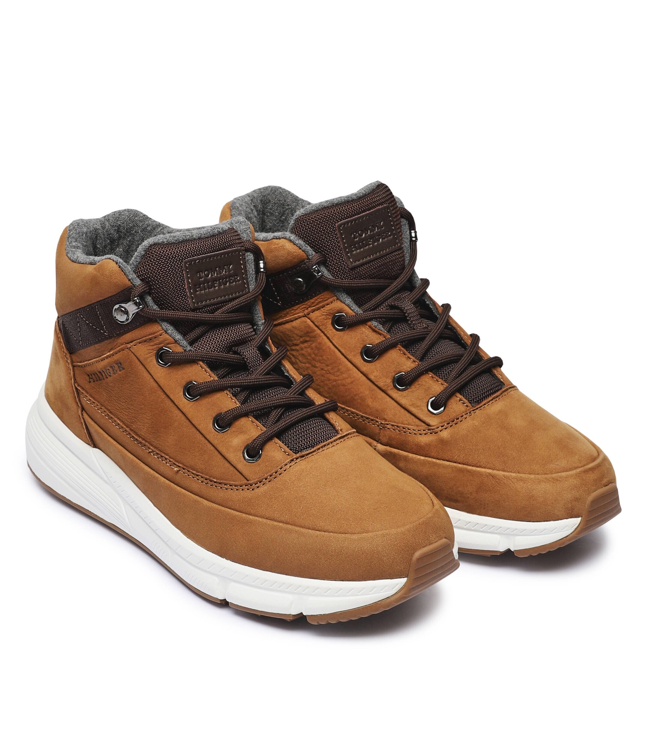 Tommy Hilfiger Teniși din piele Nubuck