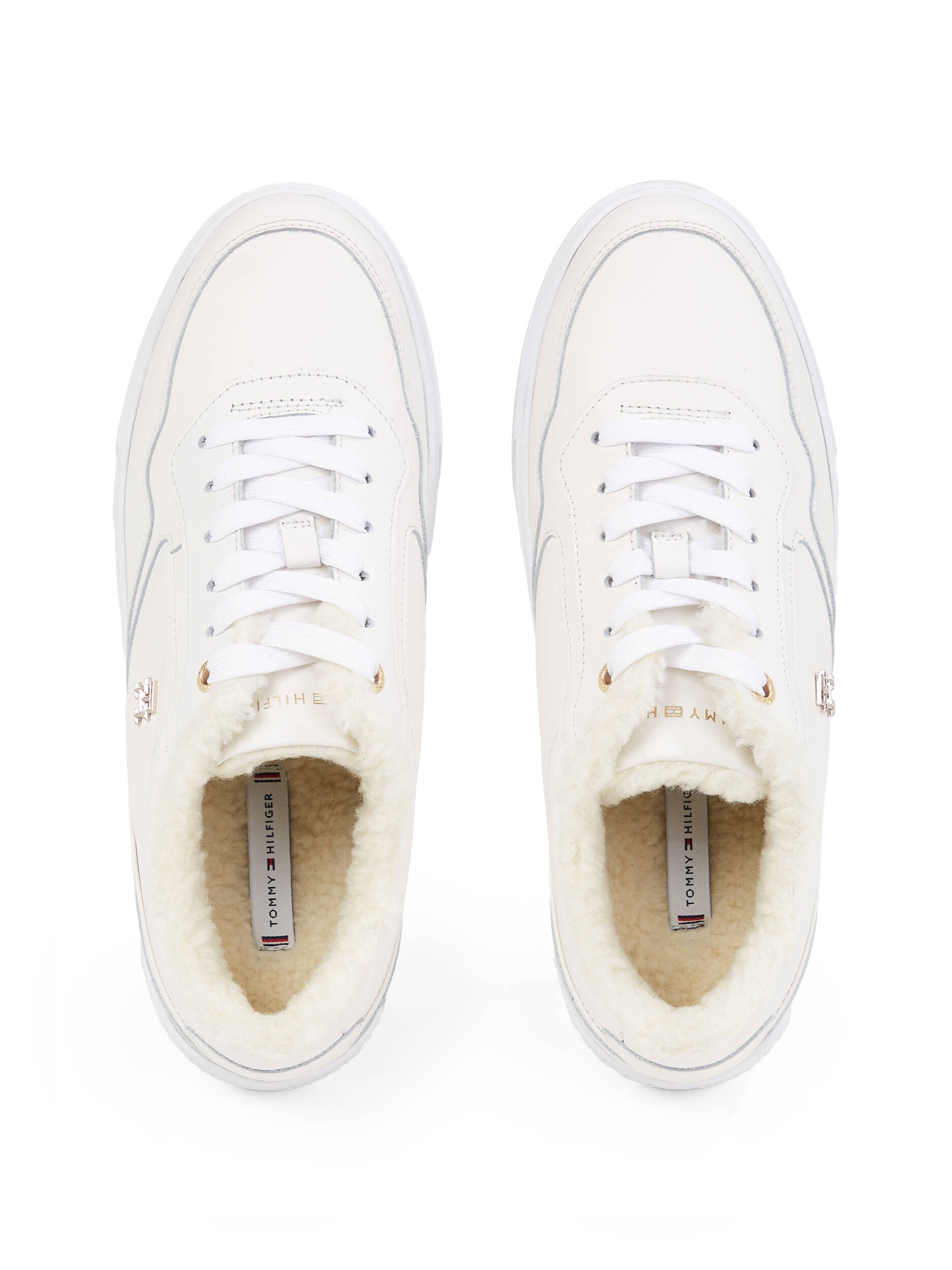 Tommy Hilfiger Teniși din piele | shearling