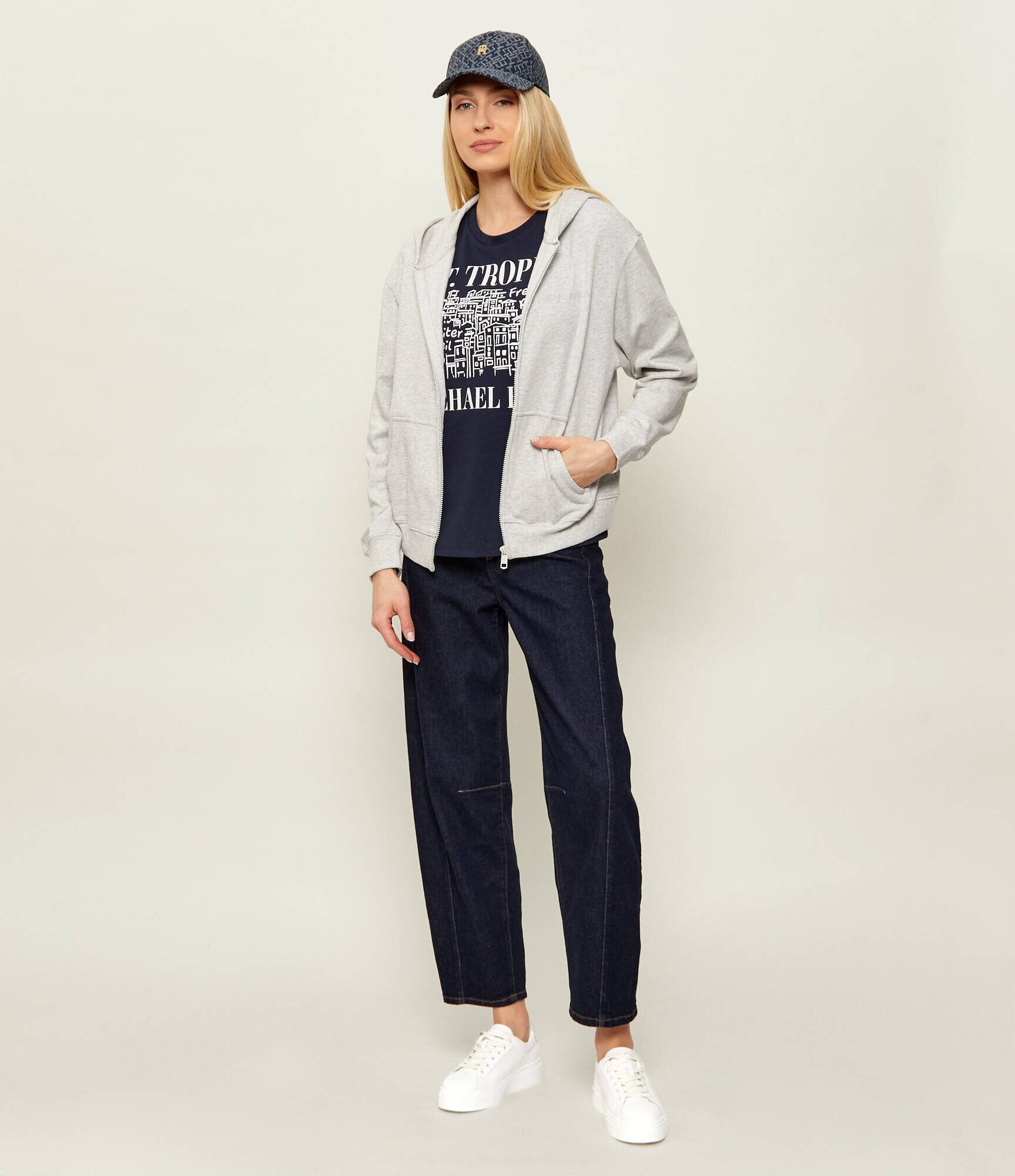 Tommy Hilfiger Teniși din piele TH CHIC