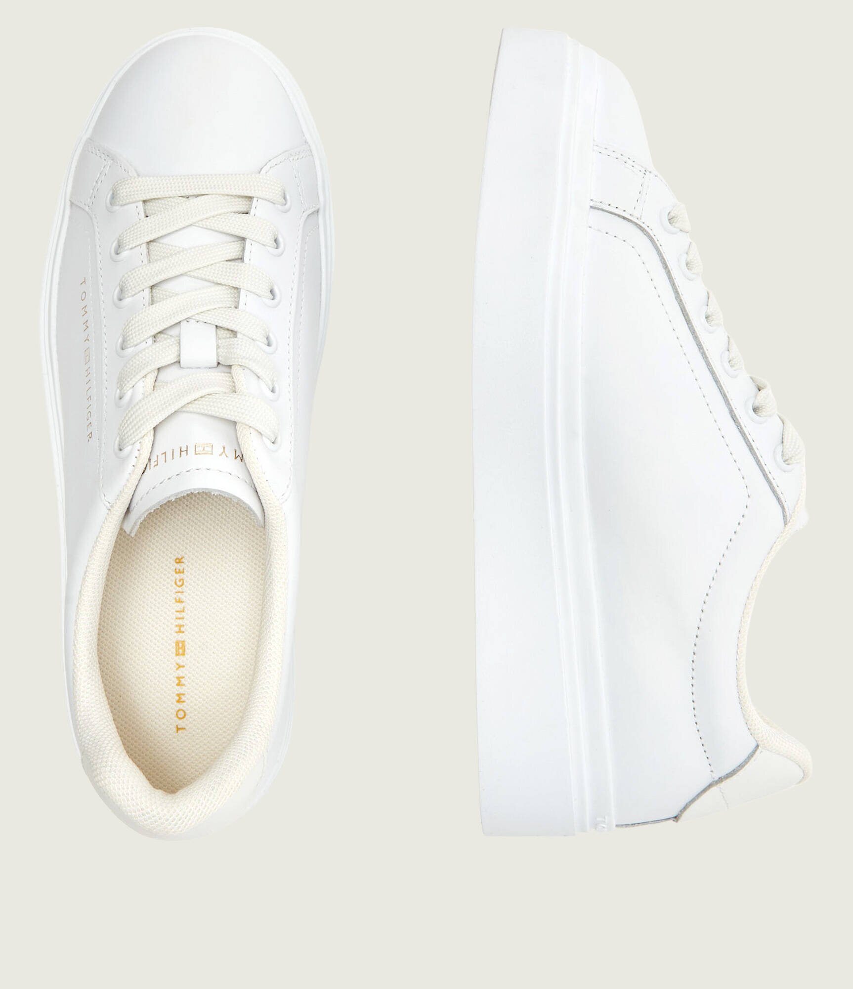 Tommy Hilfiger Teniși din piele TH CHIC