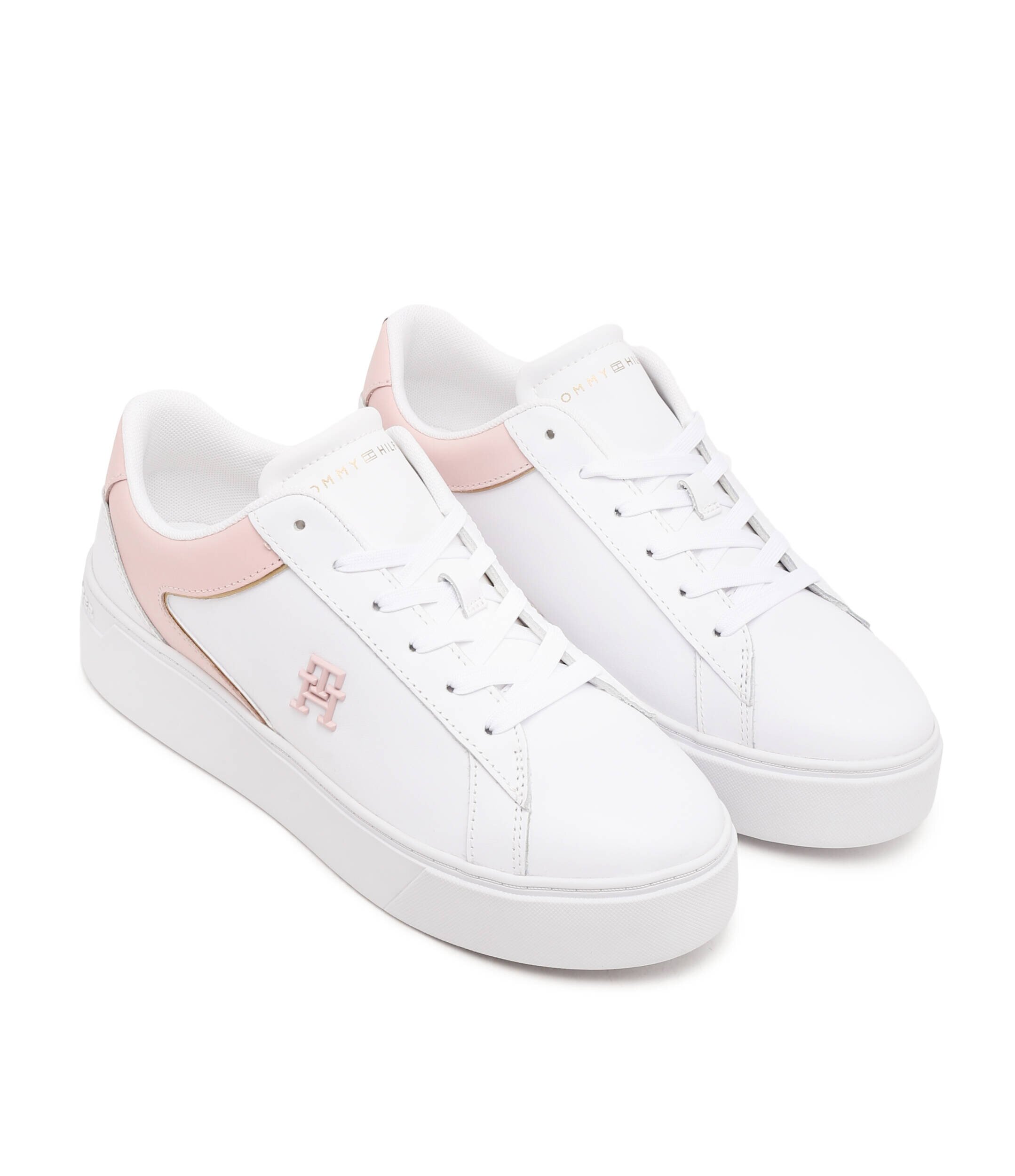 Tommy Hilfiger Teniși din piele TH Platform Court