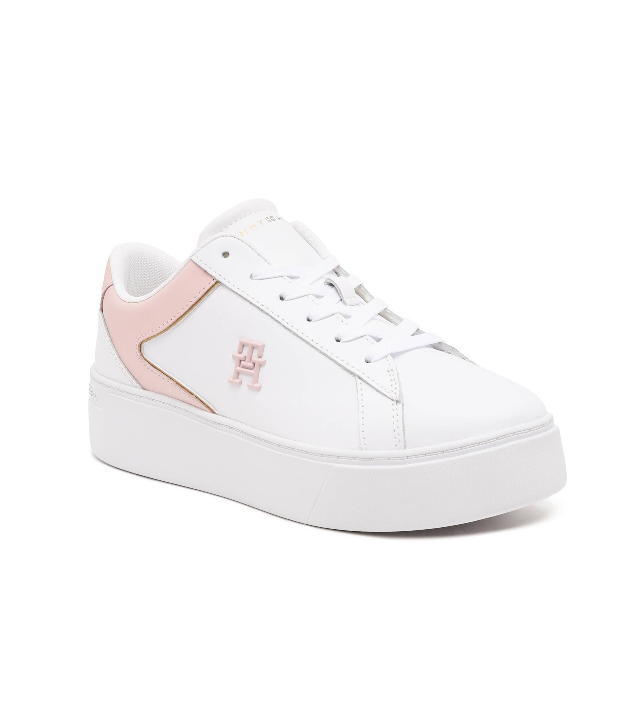 Tommy Hilfiger Teniși din piele TH Platform Court