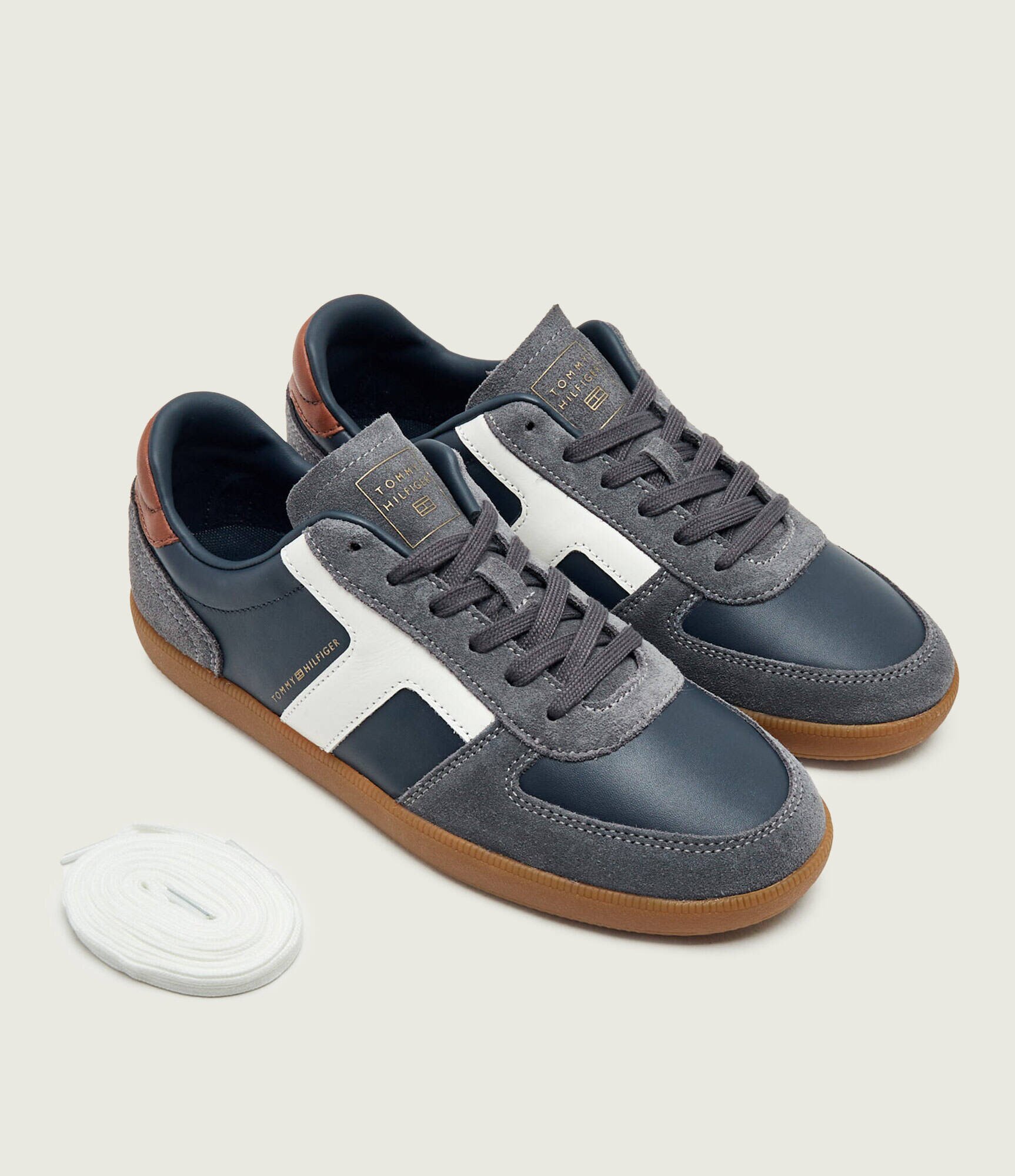 Tommy Hilfiger Teniși din piele Tribeca | piele întoarsă